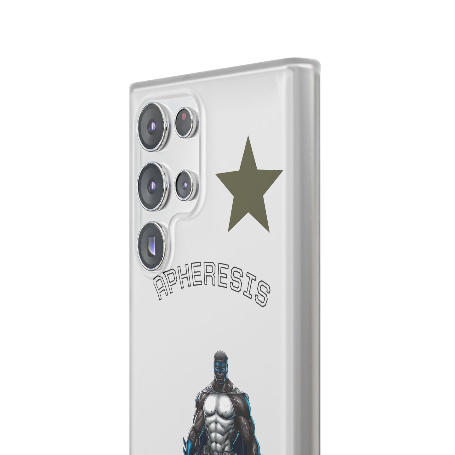 Superhero Flexi Cases - Custom Phone Cover, Comic Phone Case, Gifts for Her, Birthday Present, Unique Tech Accessory, APHERESIS Design