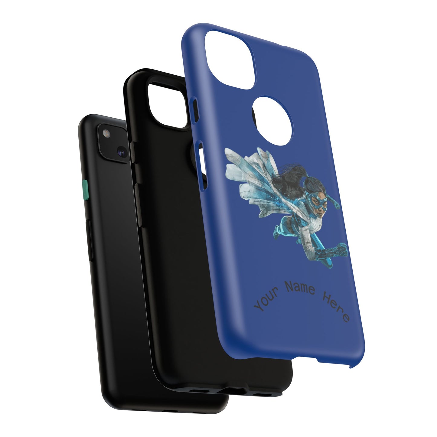 Personalized Tough Phone Case, Custom Phone Cover, Unique Gift for Her, Birthday, Customizable, Stylish Tech Accessory