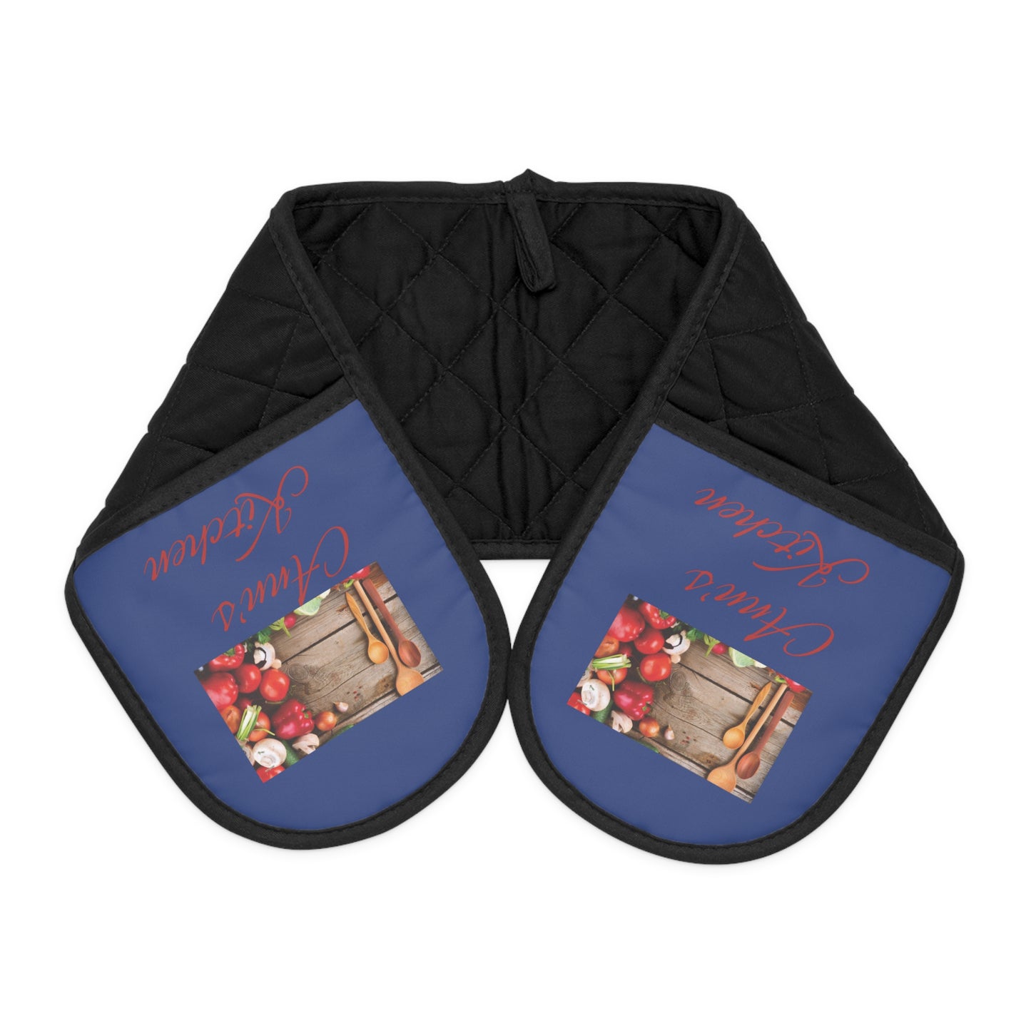 Personalized Floral Oven Mitts for Home Cooking & Gifts