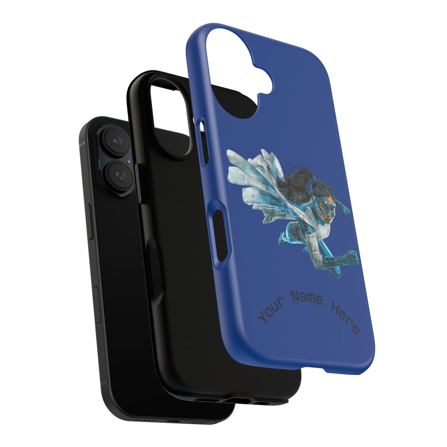 Personalized Tough Phone Case, Custom Phone Cover, Unique Gift for Her, Birthday, Customizable, Stylish Tech Accessory