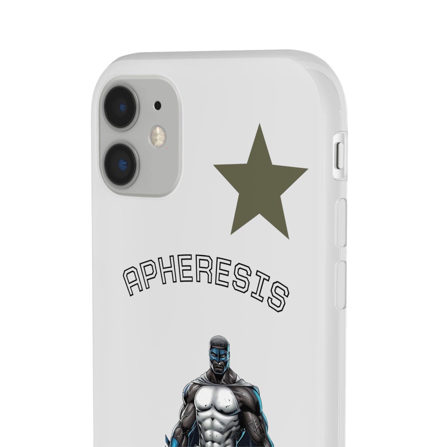 Superhero Flexi Cases - Custom Phone Cover, Comic Phone Case, Gifts for Her, Birthday Present, Unique Tech Accessory, APHERESIS Design