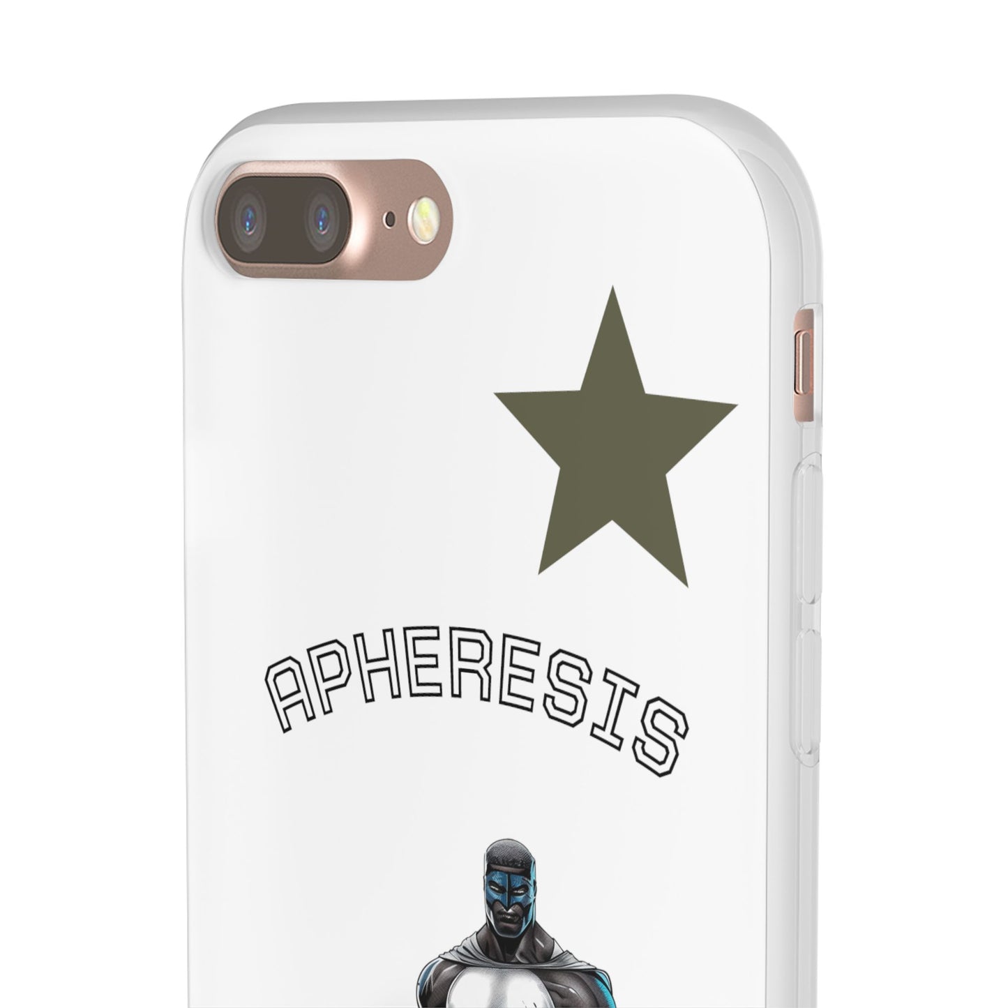 Superhero Flexi Cases - Custom Phone Cover, Comic Phone Case, Gifts for Her, Birthday Present, Unique Tech Accessory, APHERESIS Design