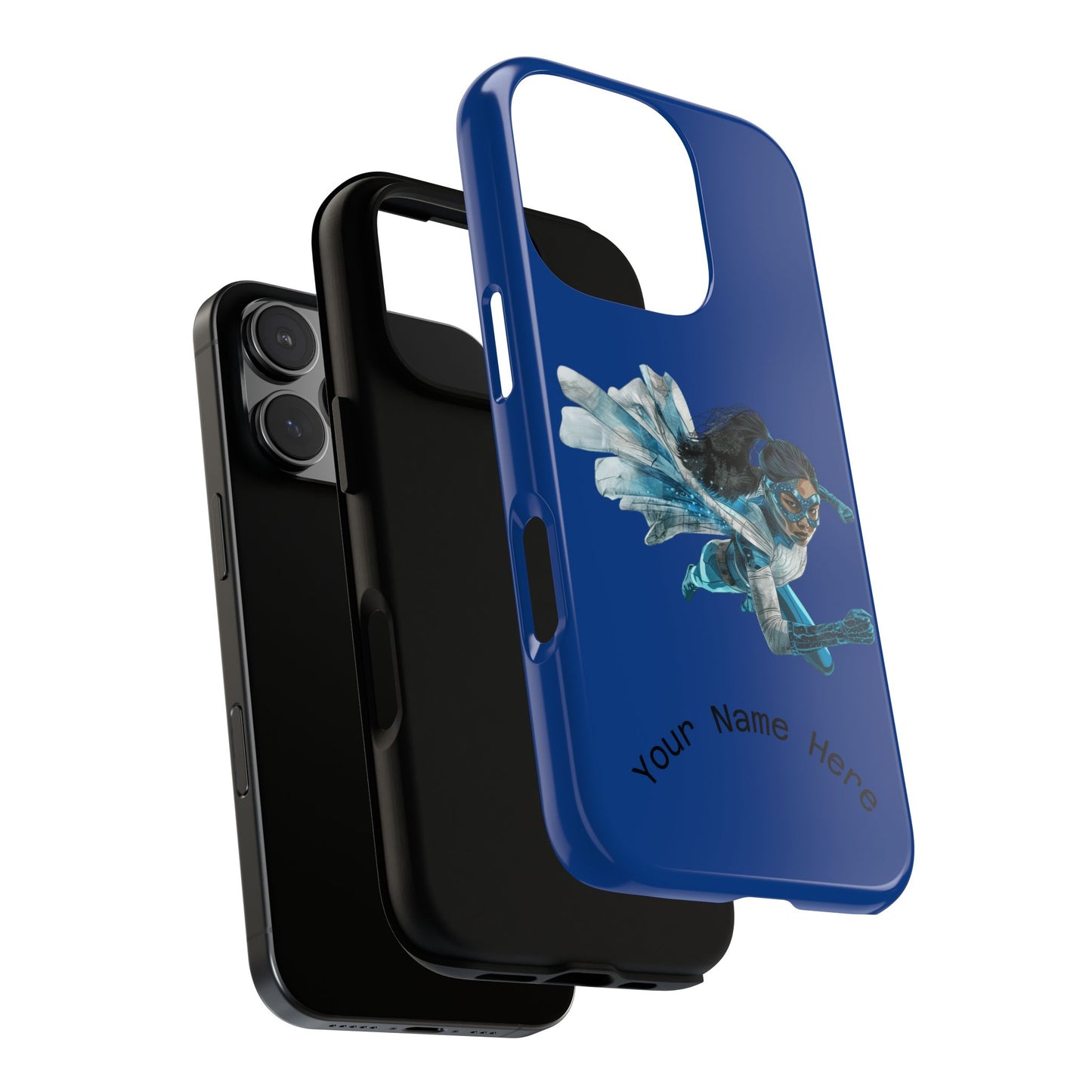 Personalized Tough Phone Case, Custom Phone Cover, Unique Gift for Her, Birthday, Customizable, Stylish Tech Accessory