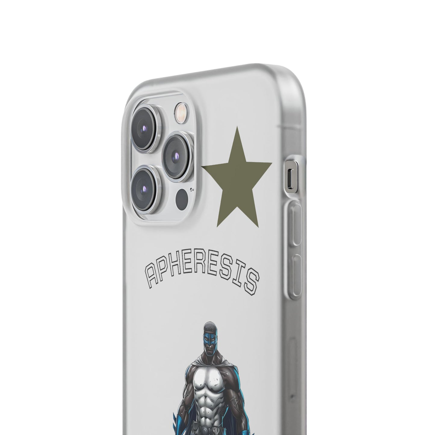 Superhero Flexi Cases - Custom Phone Cover, Comic Phone Case, Gifts for Her, Birthday Present, Unique Tech Accessory, APHERESIS Design