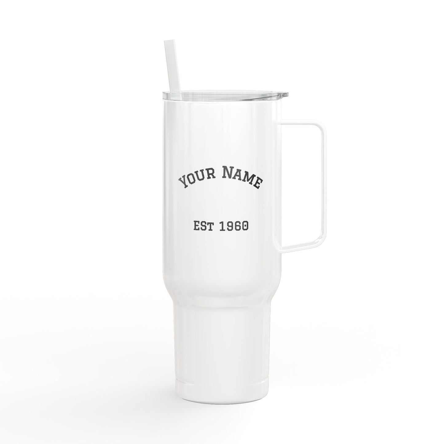 Personalized Insulated Tumbler, 40oz Travel Mug with Lid, Customized Drinkware for Coffee Lovers, Gifts for Him, Her, Birthdays, [...]
