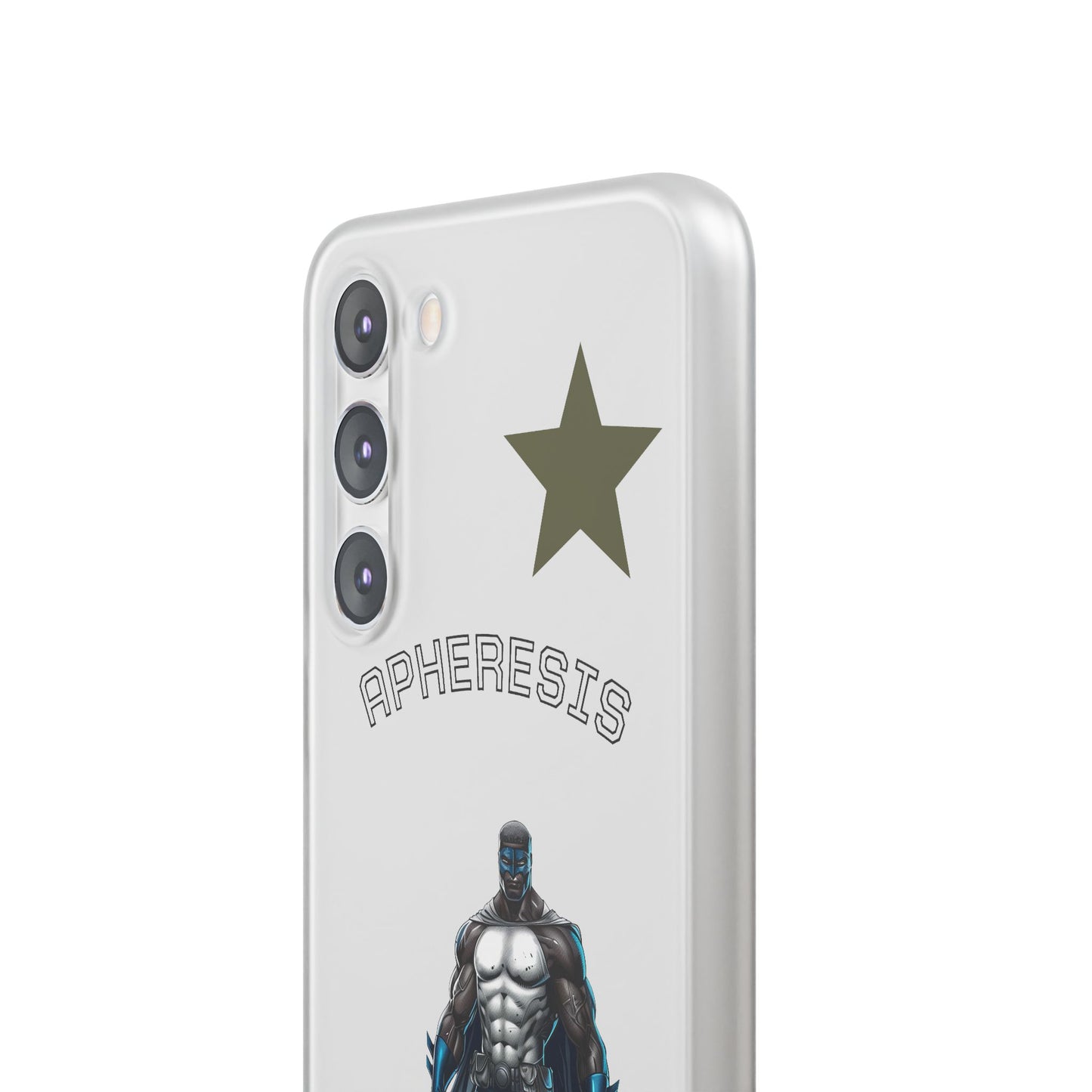 Superhero Flexi Cases - Custom Phone Cover, Comic Phone Case, Gifts for Her, Birthday Present, Unique Tech Accessory, APHERESIS Design