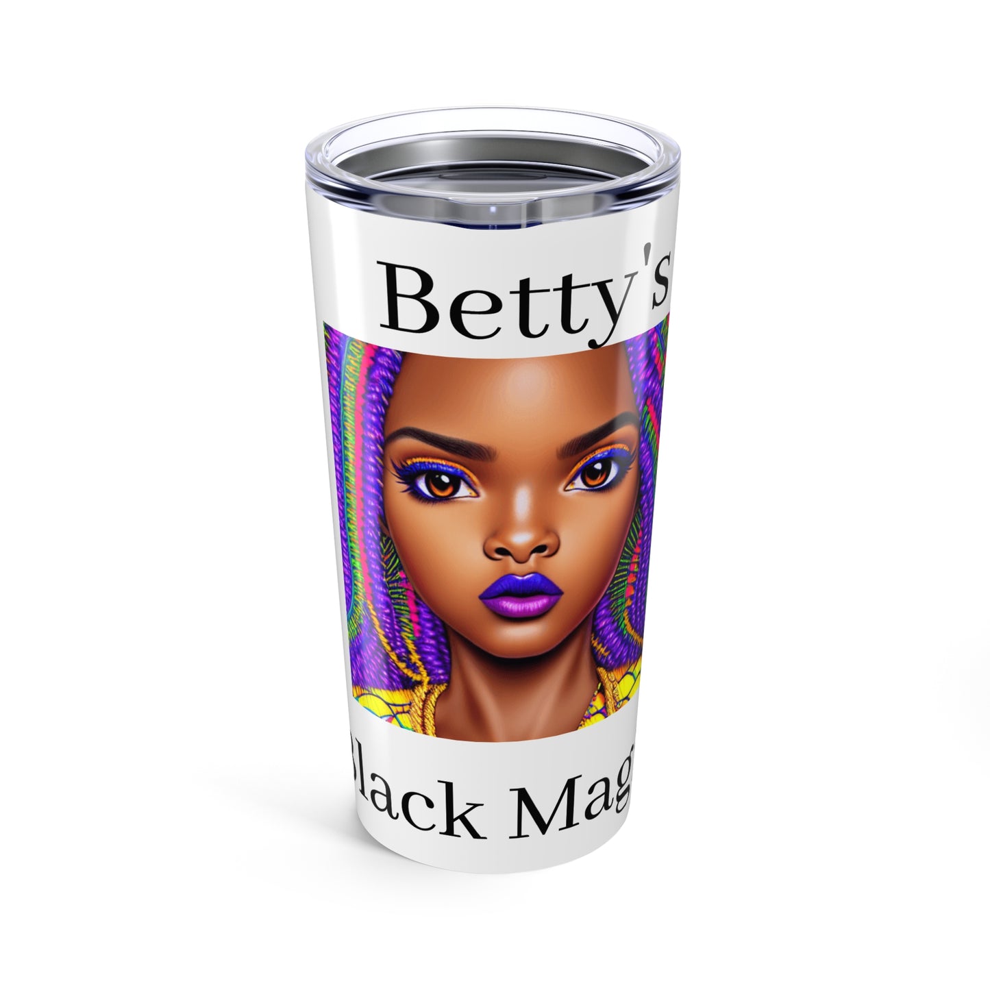 Betty's Black Magic 20oz Tumbler - Insulated Travel Mug for Coffee Lovers