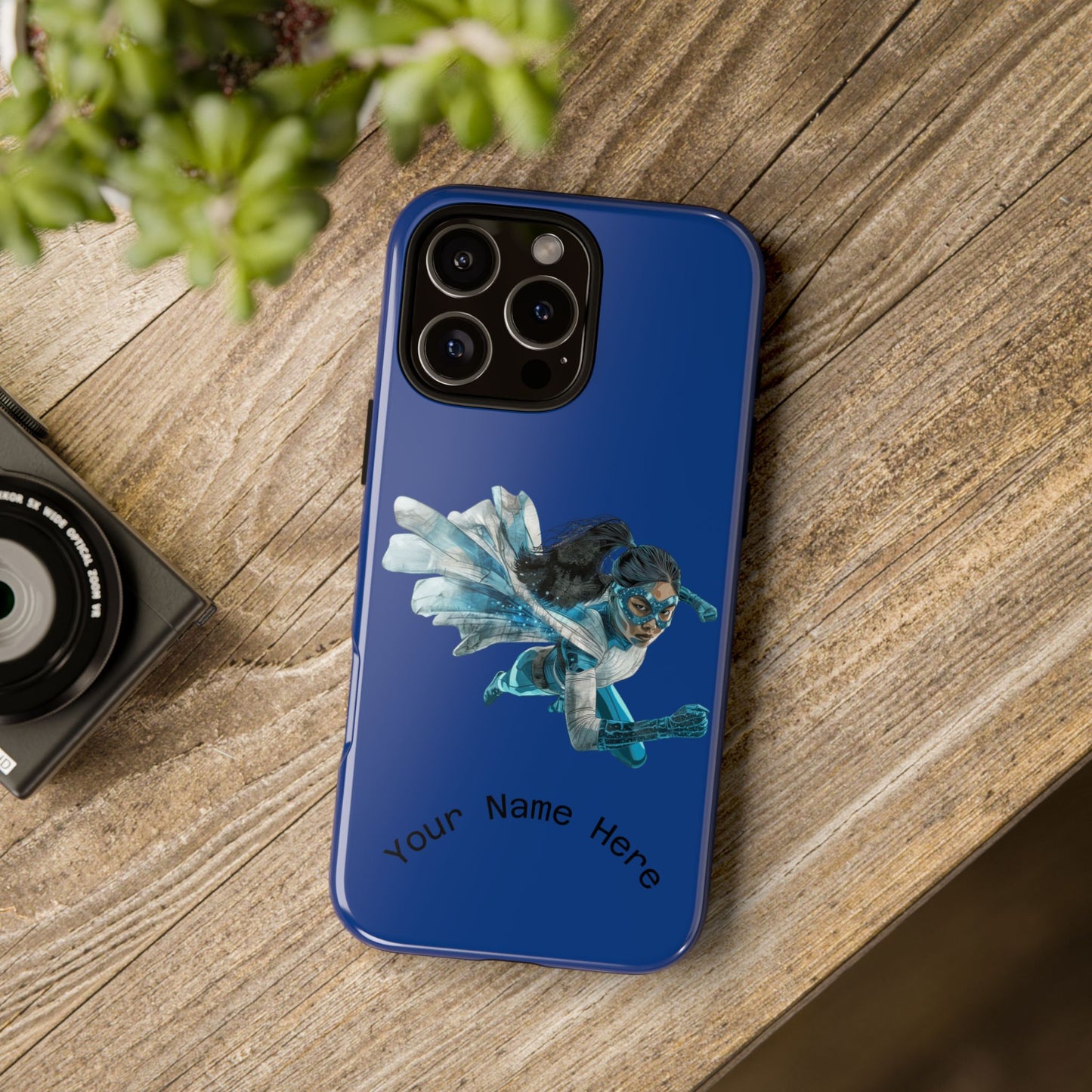 Personalized Tough Phone Case, Custom Phone Cover, Unique Gift for Her, Birthday, Customizable, Stylish Tech Accessory