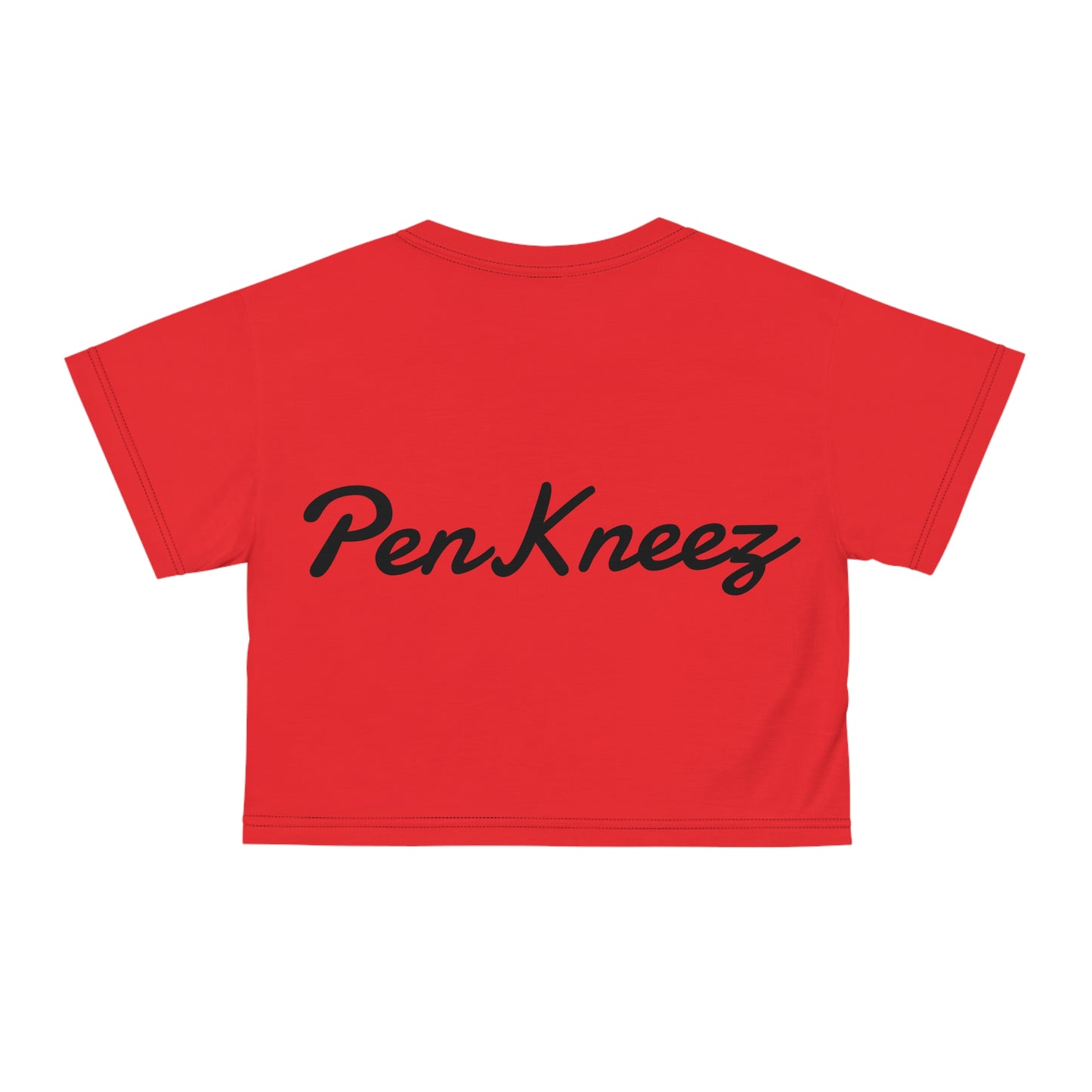 Motivational Crop Tee - "Progress Over Perfection"