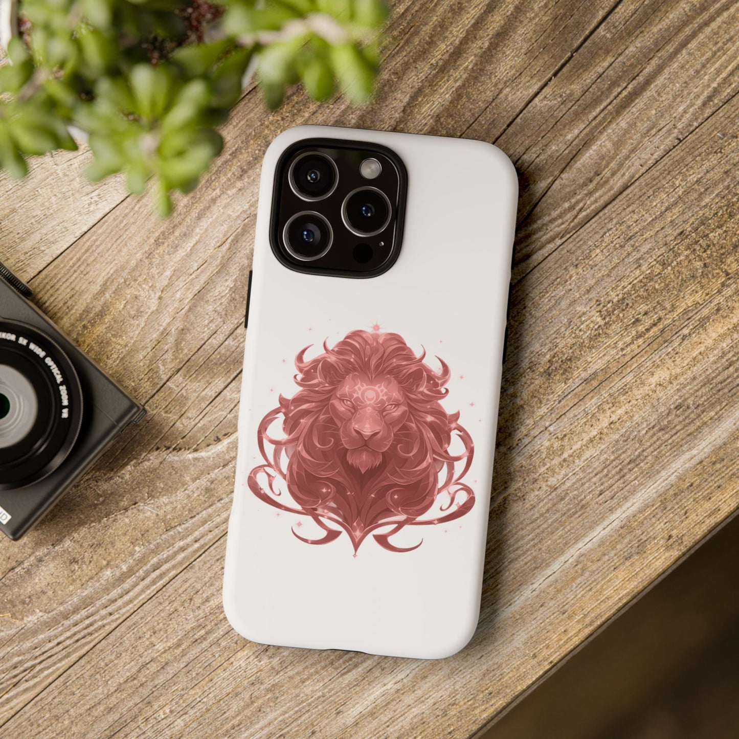 Lion Themed Phone Case, Tough Phone Case with Lion Design, Stylish Phone Cover for Animal Lovers, Unique Gift for Birthdays, Fierce [...]