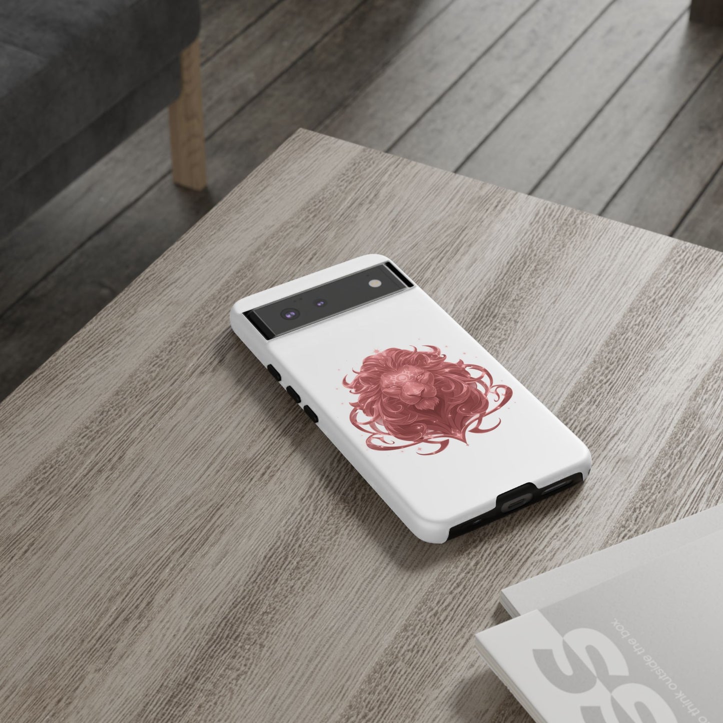 Lion Themed Phone Case, Tough Phone Case with Lion Design, Stylish Phone Cover for Animal Lovers, Unique Gift for Birthdays, Fierce [...]