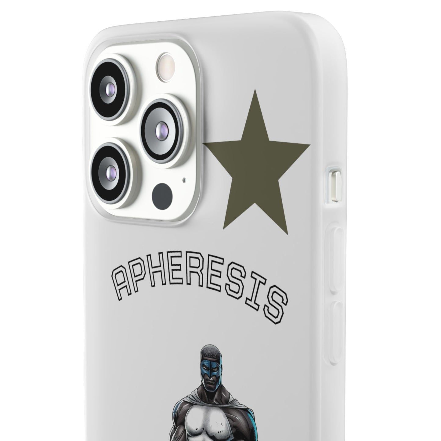 Superhero Flexi Cases - Custom Phone Cover, Comic Phone Case, Gifts for Her, Birthday Present, Unique Tech Accessory, APHERESIS Design