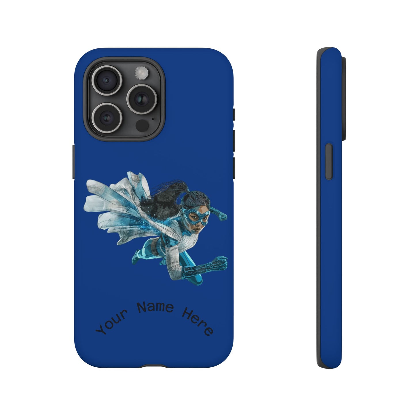 Personalized Tough Phone Case, Custom Phone Cover, Unique Gift for Her, Birthday, Customizable, Stylish Tech Accessory
