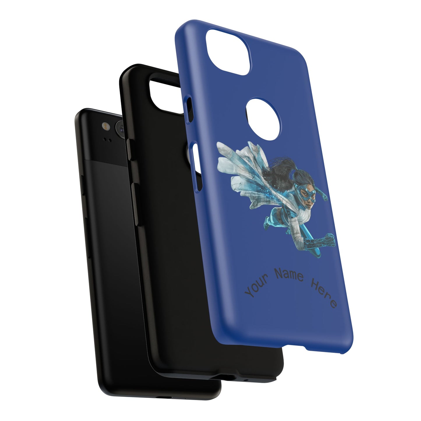 Personalized Tough Phone Case, Custom Phone Cover, Unique Gift for Her, Birthday, Customizable, Stylish Tech Accessory