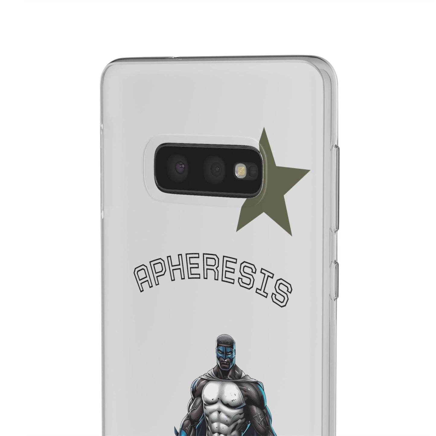 Superhero Flexi Cases - Custom Phone Cover, Comic Phone Case, Gifts for Her, Birthday Present, Unique Tech Accessory, APHERESIS Design