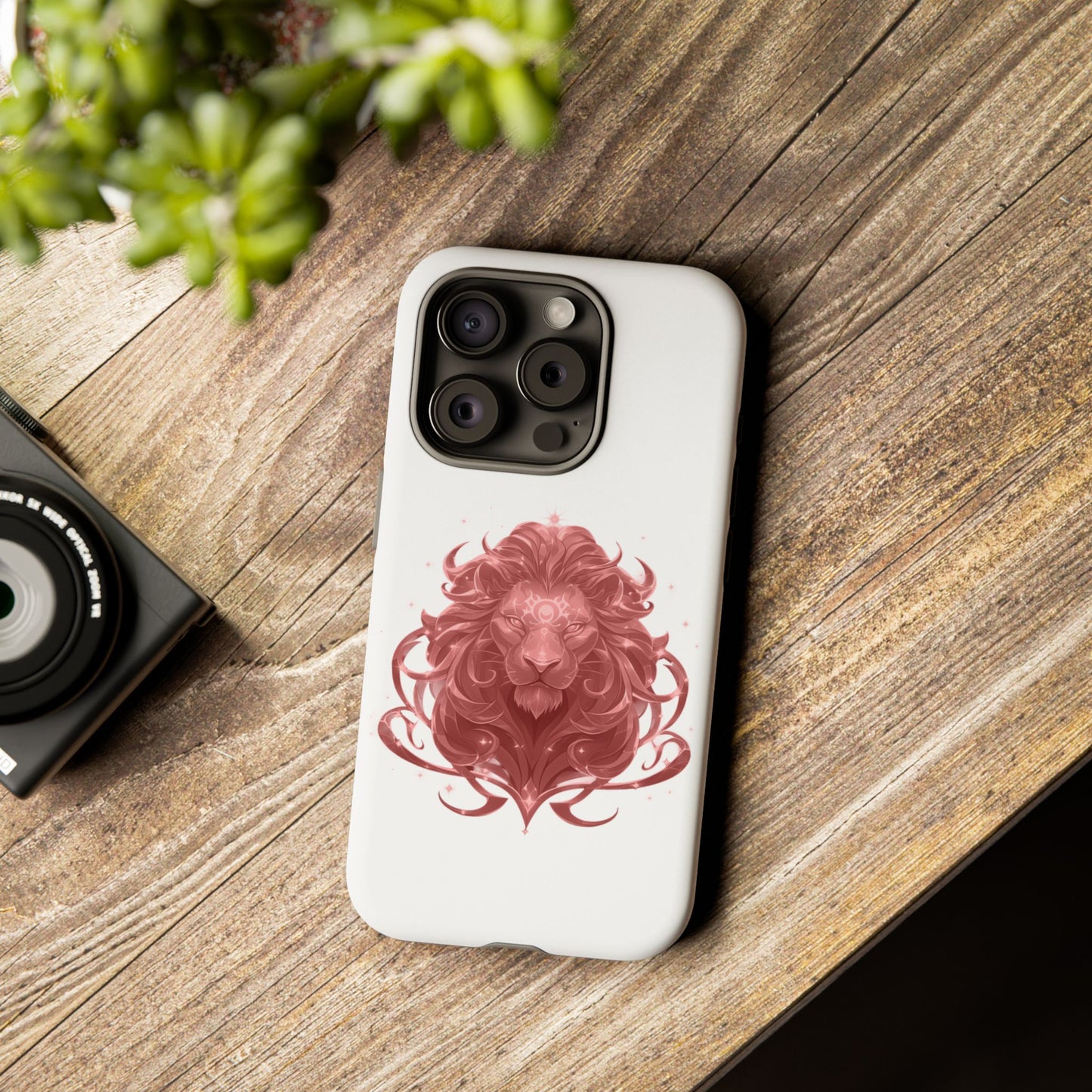 Lion Themed Phone Case, Tough Phone Case with Lion Design, Stylish Phone Cover for Animal Lovers, Unique Gift for Birthdays, Fierce [...]