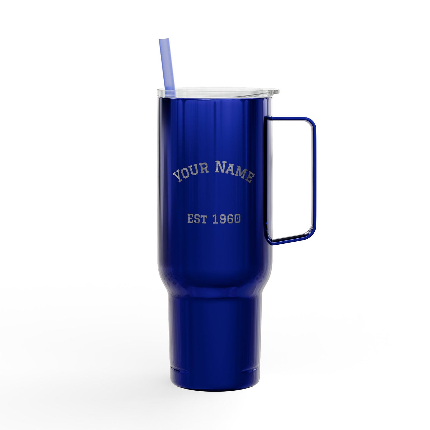 Personalized Insulated Tumbler, 40oz Travel Mug with Lid, Customized Drinkware for Coffee Lovers, Gifts for Him, Her, Birthdays, [...]
