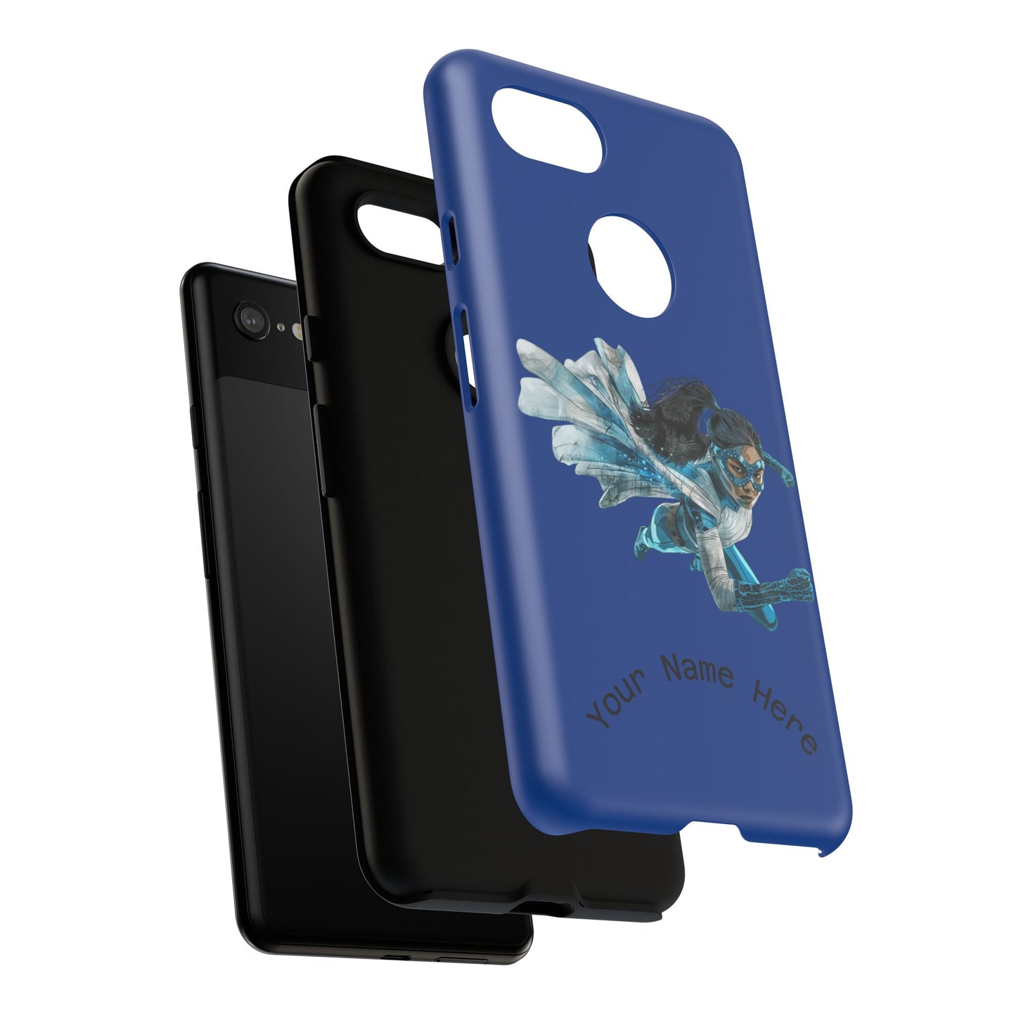 Personalized Tough Phone Case, Custom Phone Cover, Unique Gift for Her, Birthday, Customizable, Stylish Tech Accessory