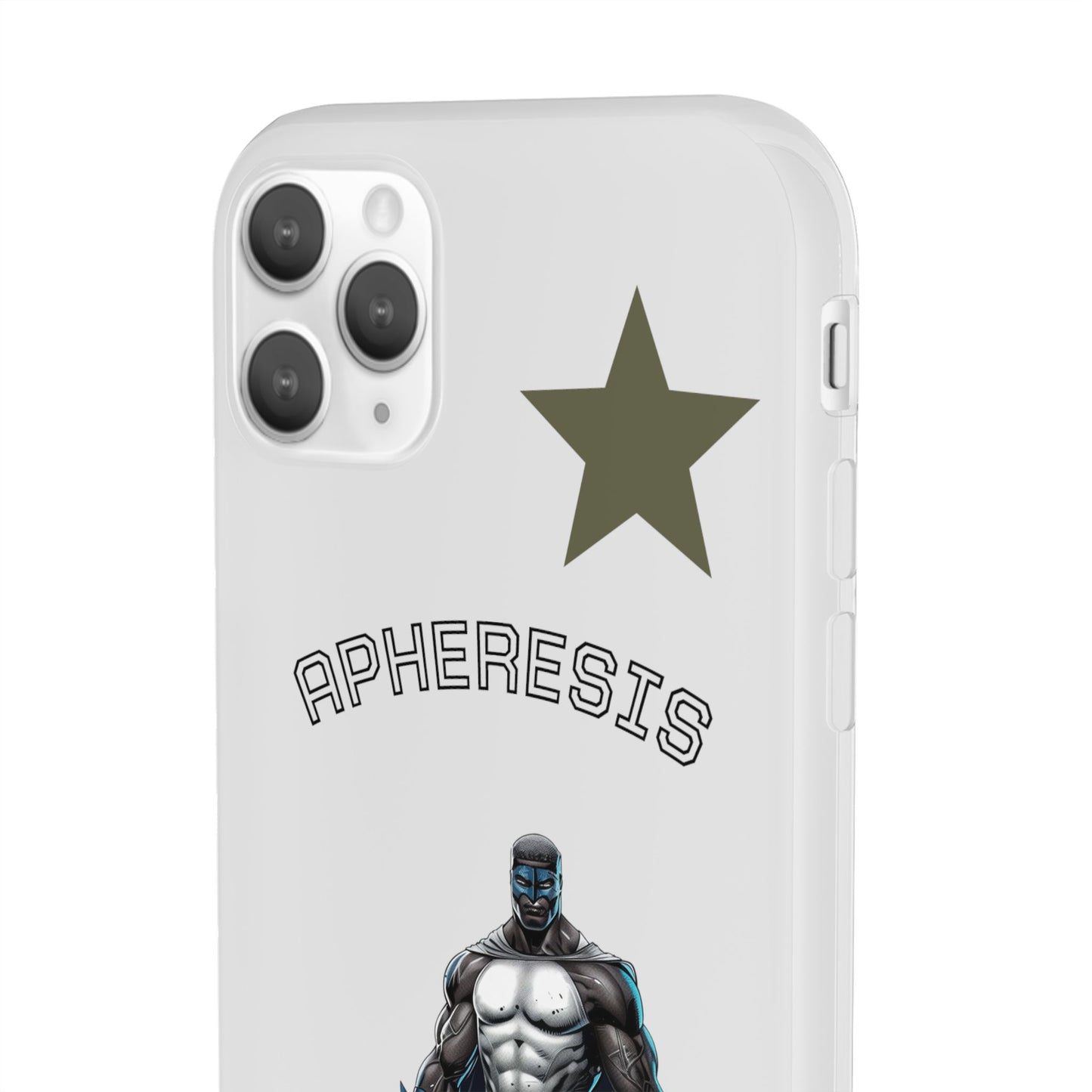 Superhero Flexi Cases - Custom Phone Cover, Comic Phone Case, Gifts for Her, Birthday Present, Unique Tech Accessory, APHERESIS Design