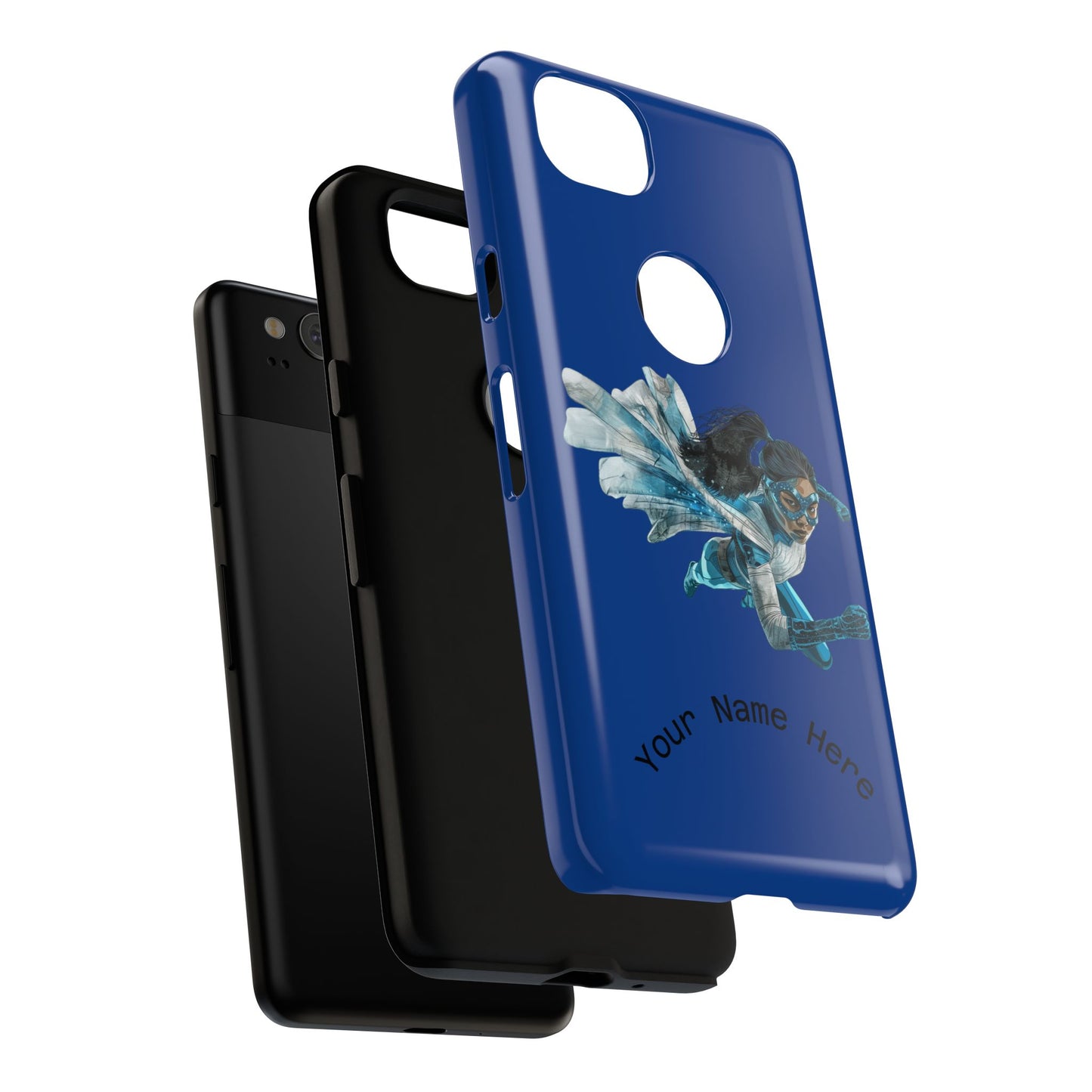 Personalized Tough Phone Case, Custom Phone Cover, Unique Gift for Her, Birthday, Customizable, Stylish Tech Accessory