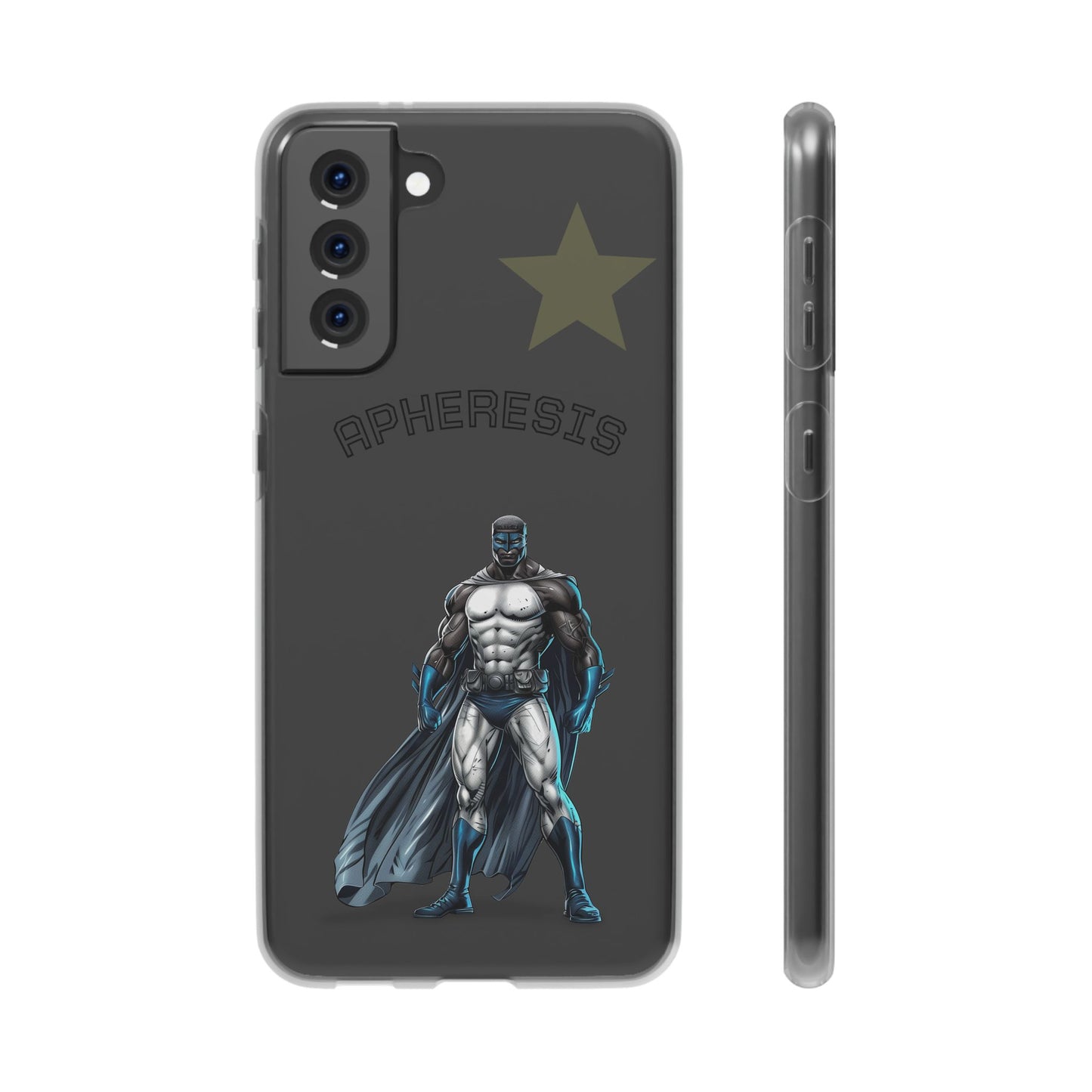 Superhero Flexi Cases - Custom Phone Cover, Comic Phone Case, Gifts for Her, Birthday Present, Unique Tech Accessory, APHERESIS Design