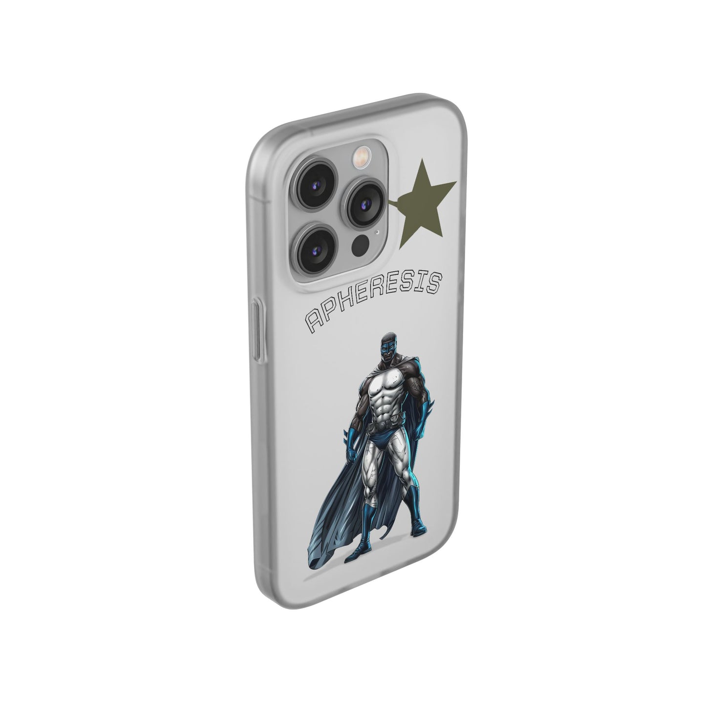 Superhero Flexi Cases - Custom Phone Cover, Comic Phone Case, Gifts for Her, Birthday Present, Unique Tech Accessory, APHERESIS Design