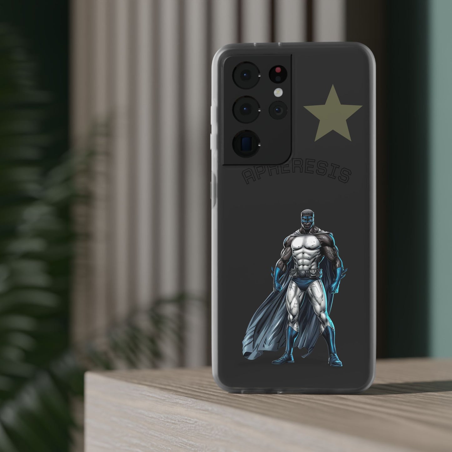 Superhero Flexi Cases - Custom Phone Cover, Comic Phone Case, Gifts for Her, Birthday Present, Unique Tech Accessory, APHERESIS Design