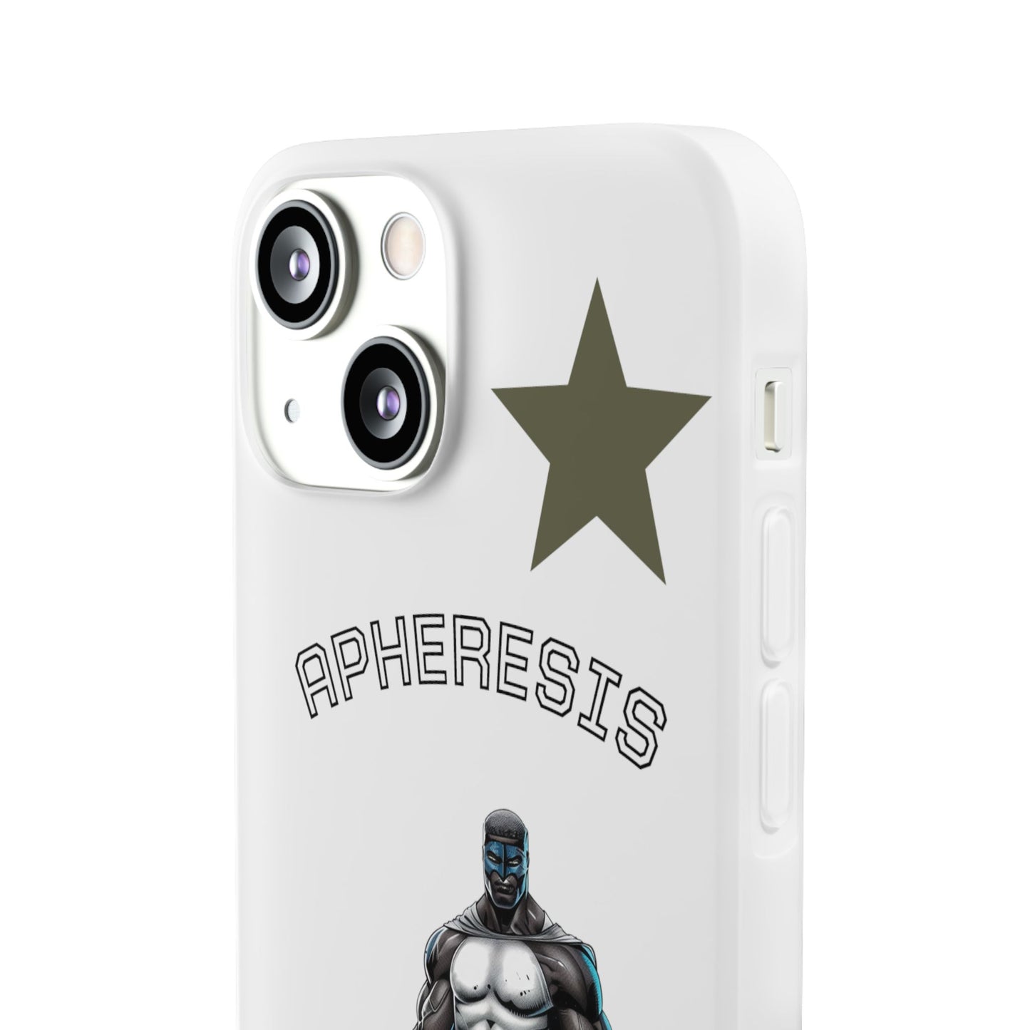 Superhero Flexi Cases - Custom Phone Cover, Comic Phone Case, Gifts for Her, Birthday Present, Unique Tech Accessory, APHERESIS Design