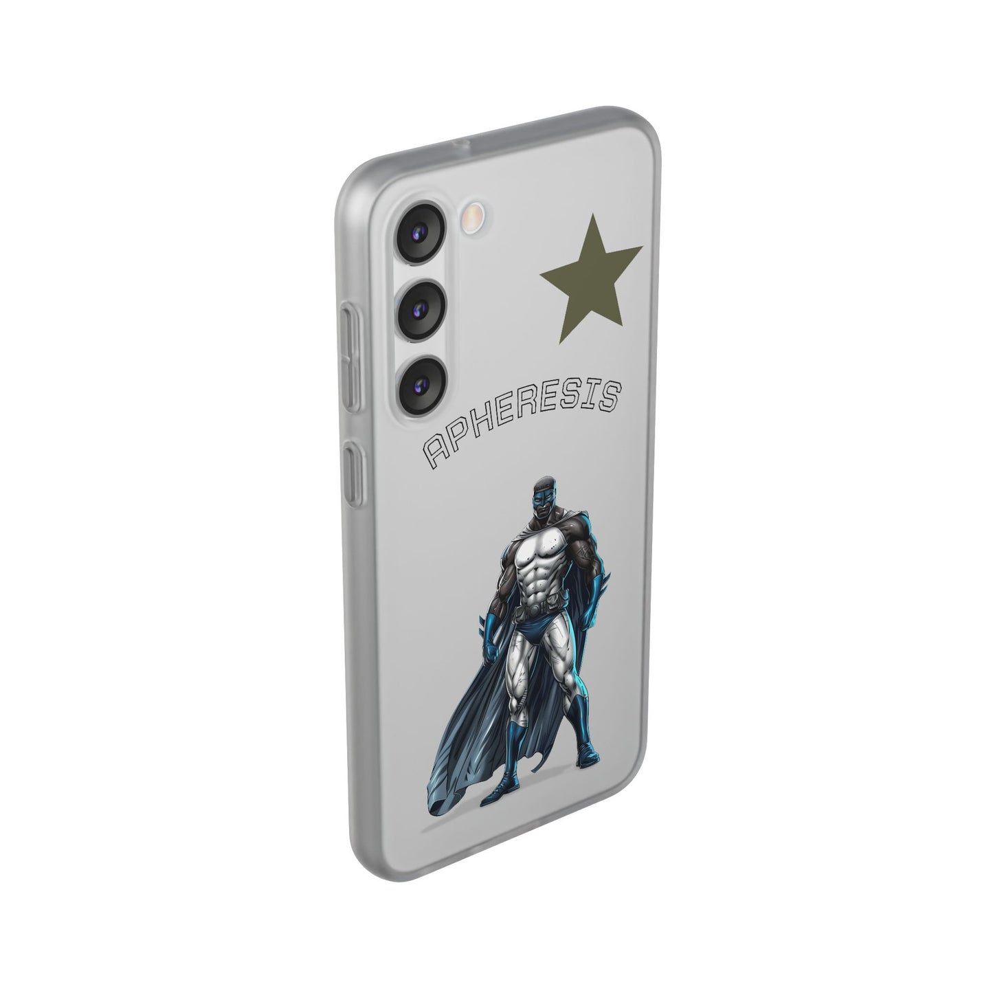 Superhero Flexi Cases - Custom Phone Cover, Comic Phone Case, Gifts for Her, Birthday Present, Unique Tech Accessory, APHERESIS Design