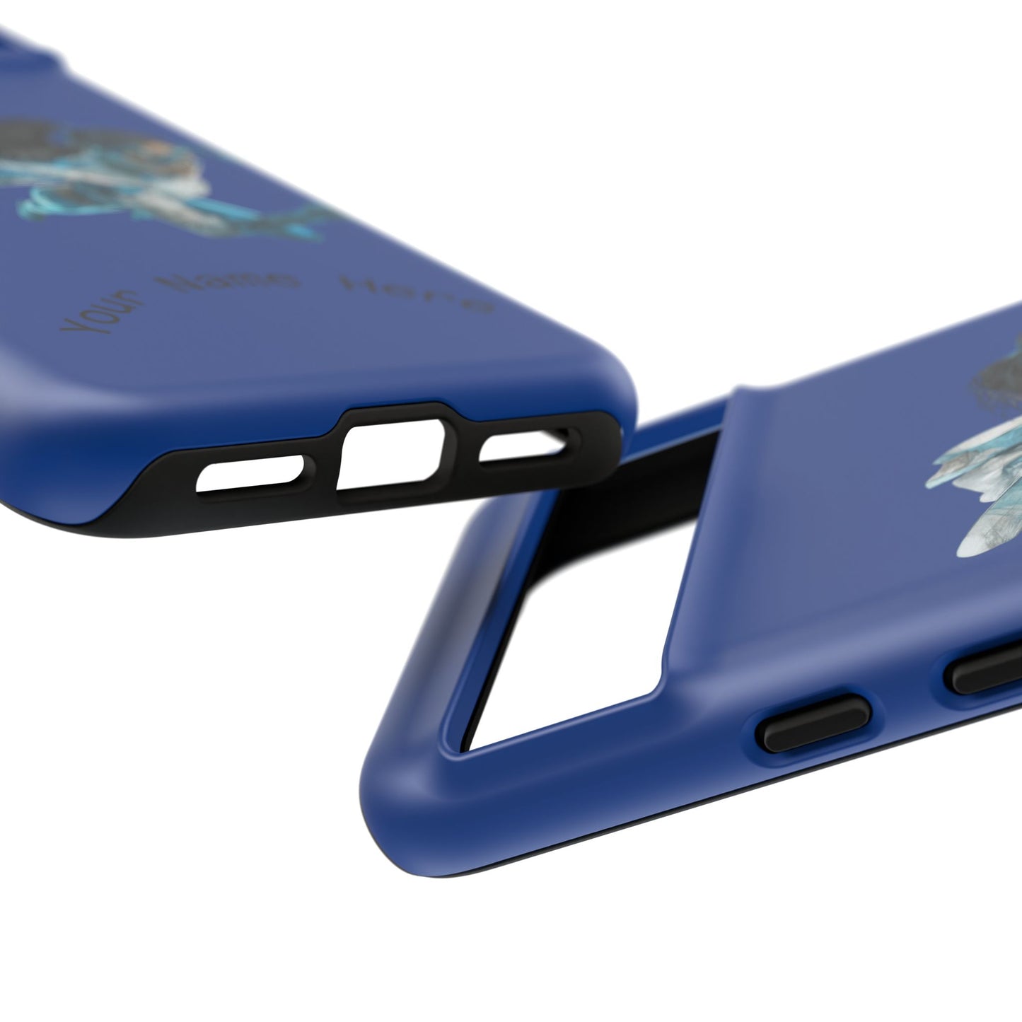 Personalized Tough Phone Case, Custom Phone Cover, Unique Gift for Her, Birthday, Customizable, Stylish Tech Accessory