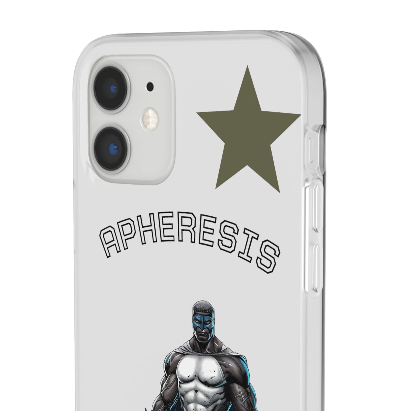 Superhero Flexi Cases - Custom Phone Cover, Comic Phone Case, Gifts for Her, Birthday Present, Unique Tech Accessory, APHERESIS Design