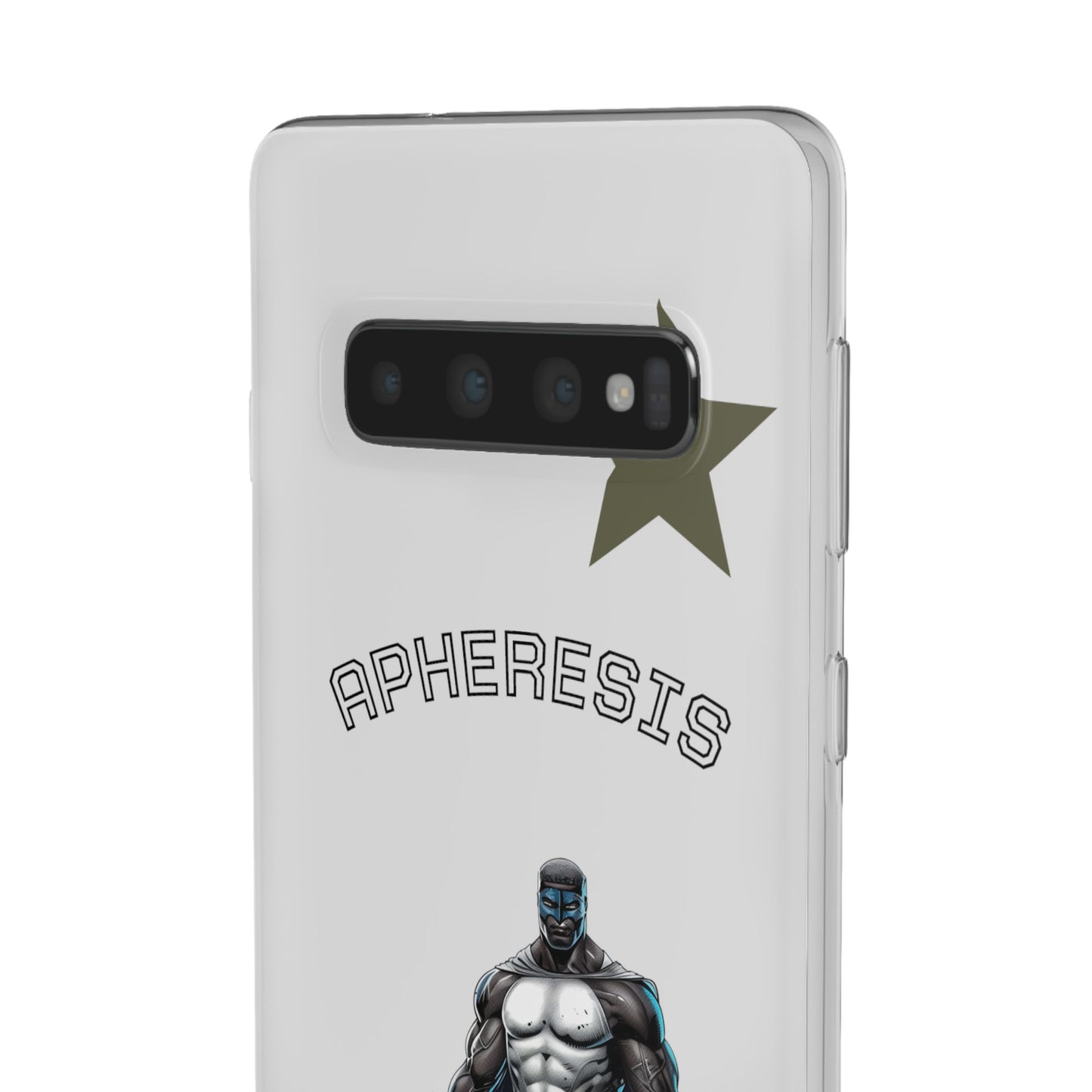 Superhero Flexi Cases - Custom Phone Cover, Comic Phone Case, Gifts for Her, Birthday Present, Unique Tech Accessory, APHERESIS Design