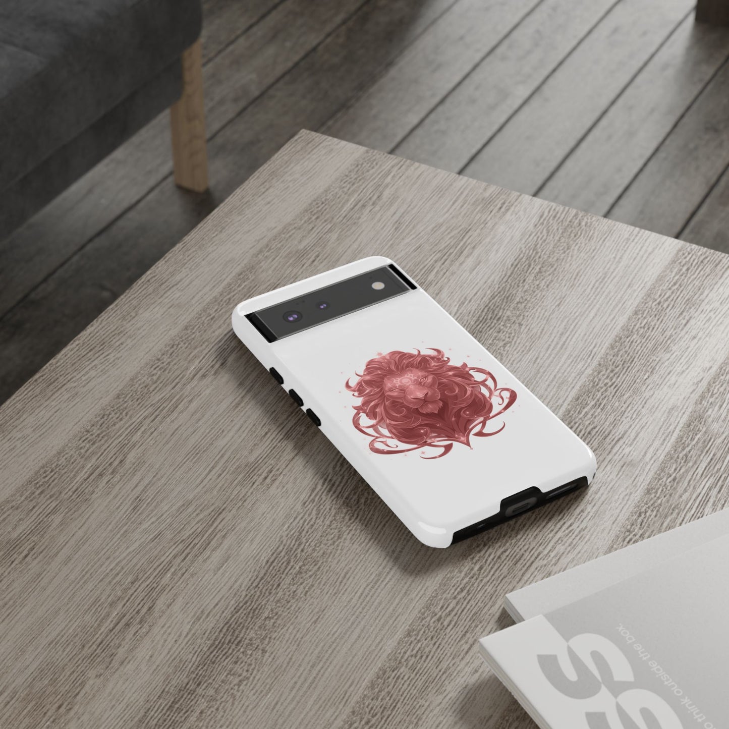 Lion Themed Phone Case, Tough Phone Case with Lion Design, Stylish Phone Cover for Animal Lovers, Unique Gift for Birthdays, Fierce [...]
