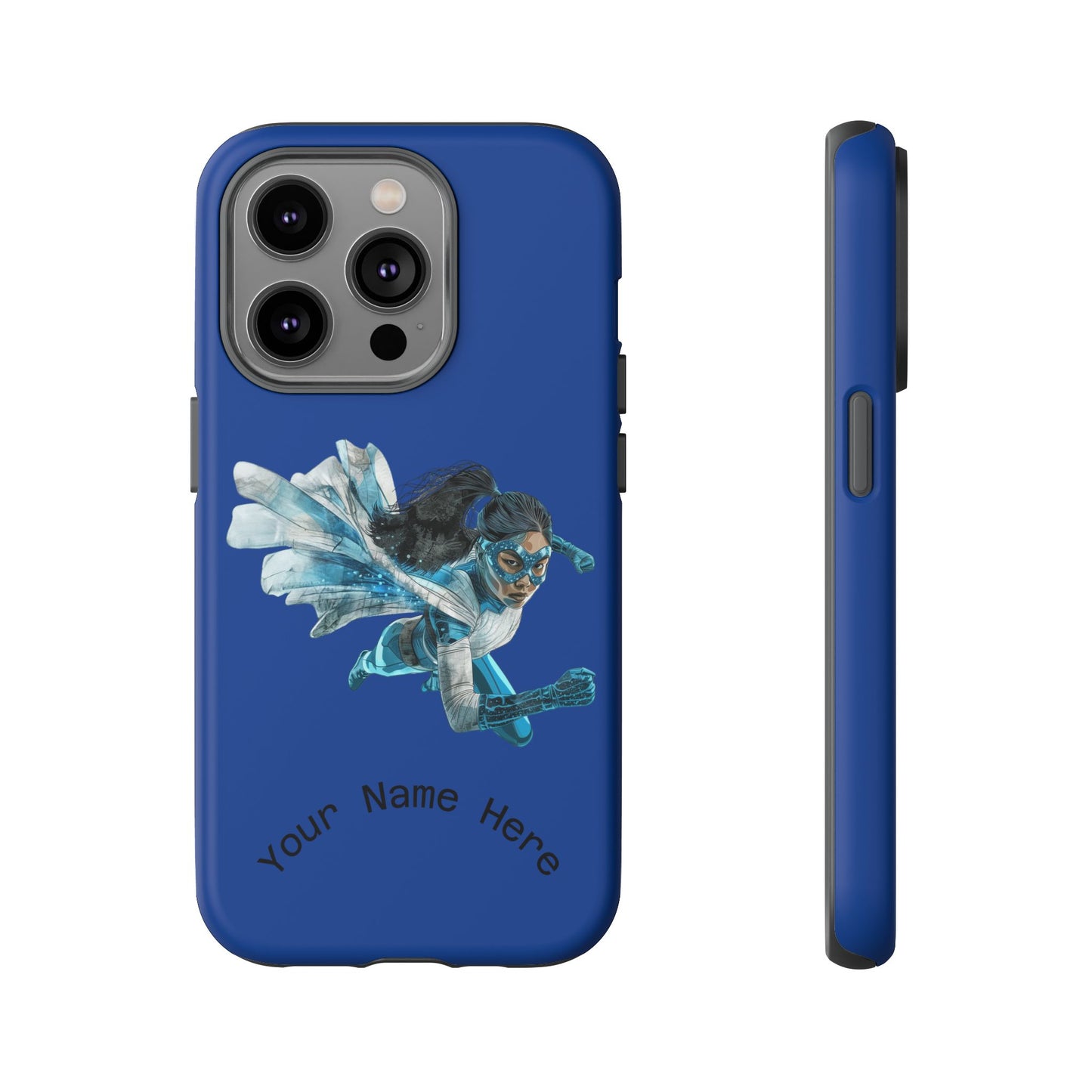 Personalized Tough Phone Case, Custom Phone Cover, Unique Gift for Her, Birthday, Customizable, Stylish Tech Accessory