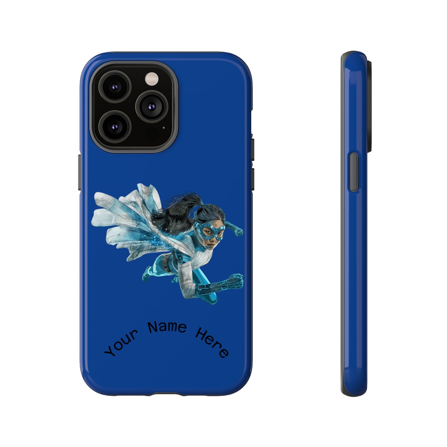 Personalized Tough Phone Case, Custom Phone Cover, Unique Gift for Her, Birthday, Customizable, Stylish Tech Accessory