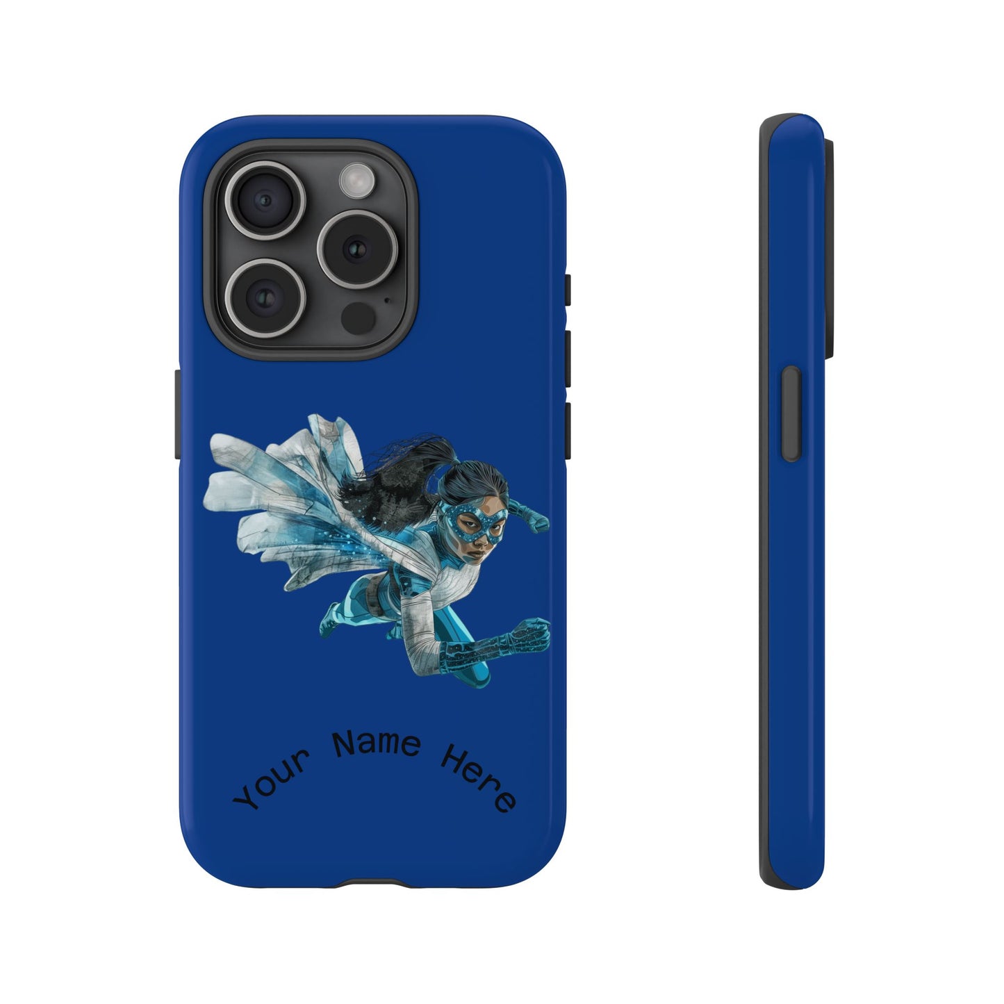 Personalized Tough Phone Case, Custom Phone Cover, Unique Gift for Her, Birthday, Customizable, Stylish Tech Accessory
