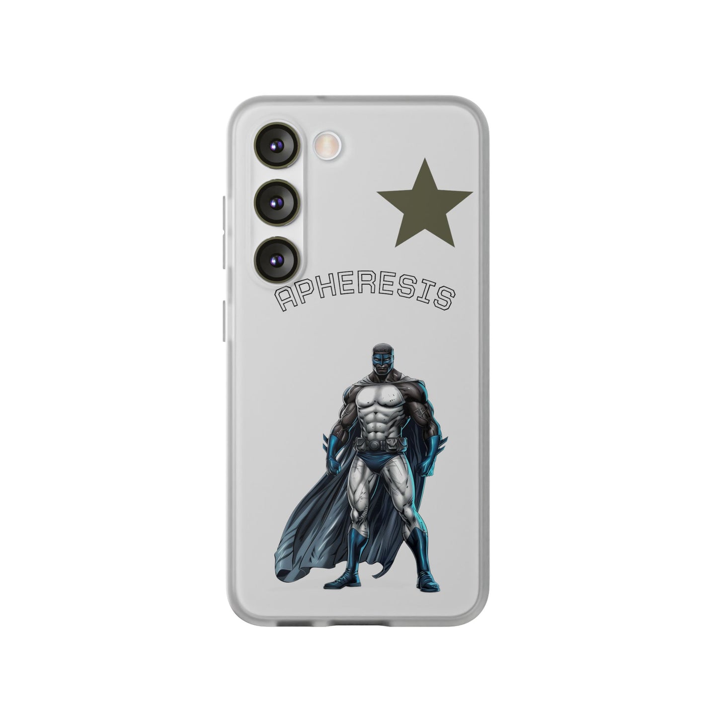Superhero Flexi Cases - Custom Phone Cover, Comic Phone Case, Gifts for Her, Birthday Present, Unique Tech Accessory, APHERESIS Design