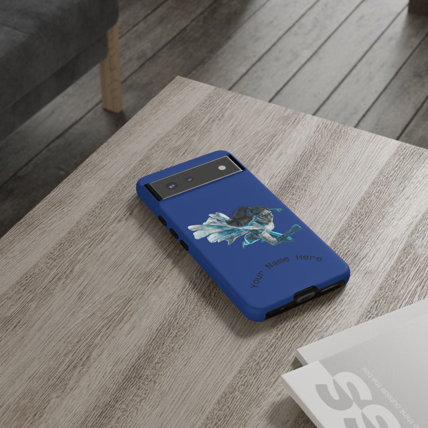 Personalized Tough Phone Case, Custom Phone Cover, Unique Gift for Her, Birthday, Customizable, Stylish Tech Accessory