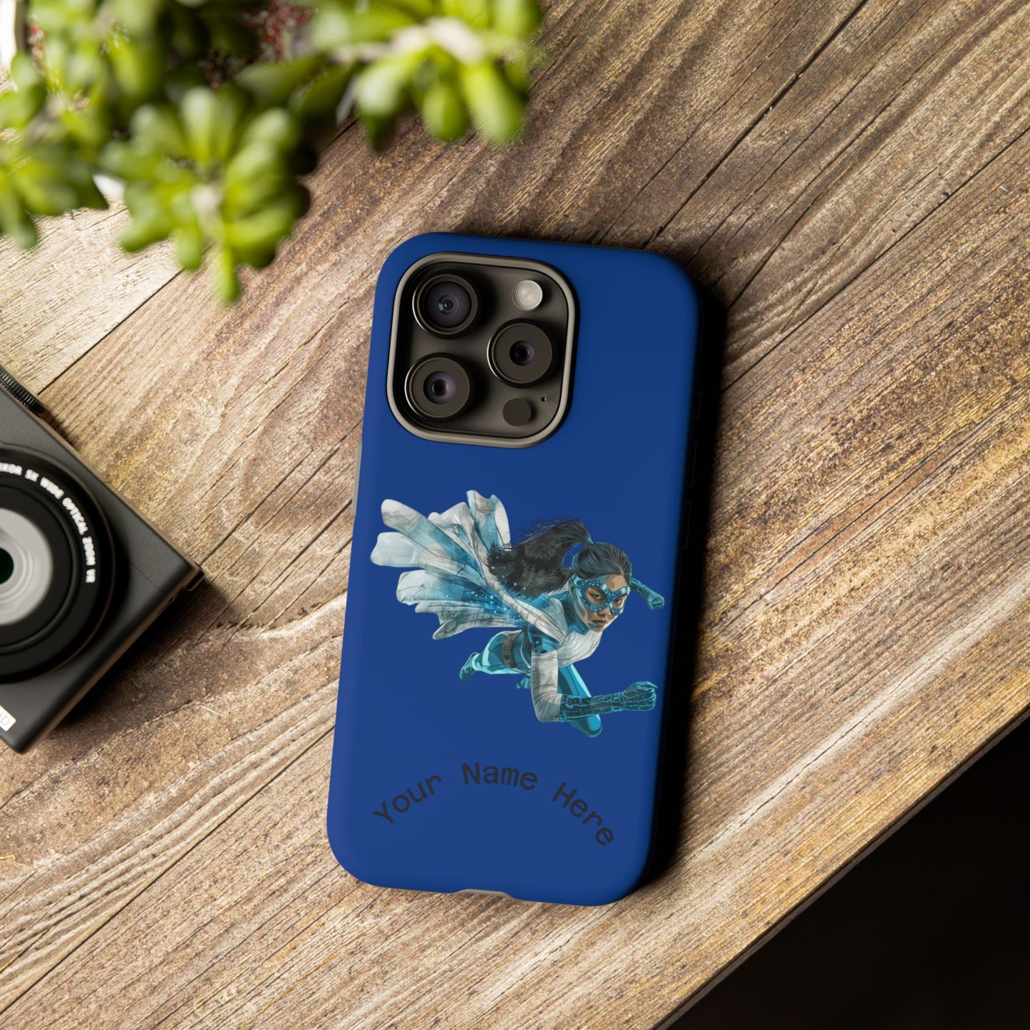 Personalized Tough Phone Case, Custom Phone Cover, Unique Gift for Her, Birthday, Customizable, Stylish Tech Accessory