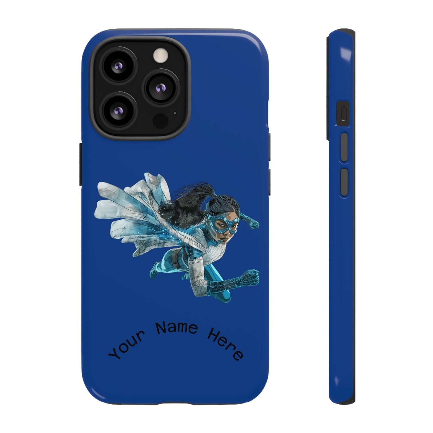 Personalized Tough Phone Case, Custom Phone Cover, Unique Gift for Her, Birthday, Customizable, Stylish Tech Accessory