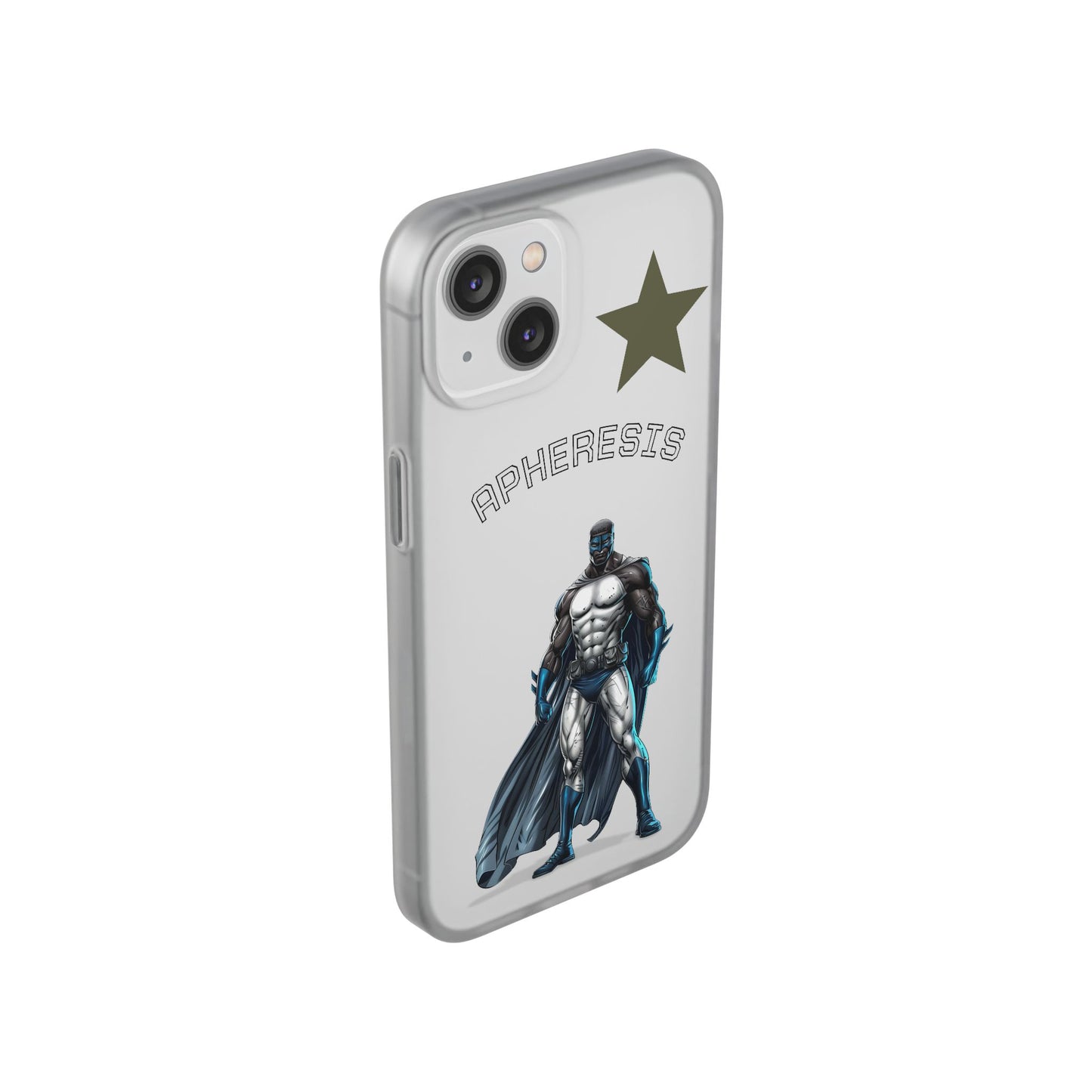 Superhero Flexi Cases - Custom Phone Cover, Comic Phone Case, Gifts for Her, Birthday Present, Unique Tech Accessory, APHERESIS Design