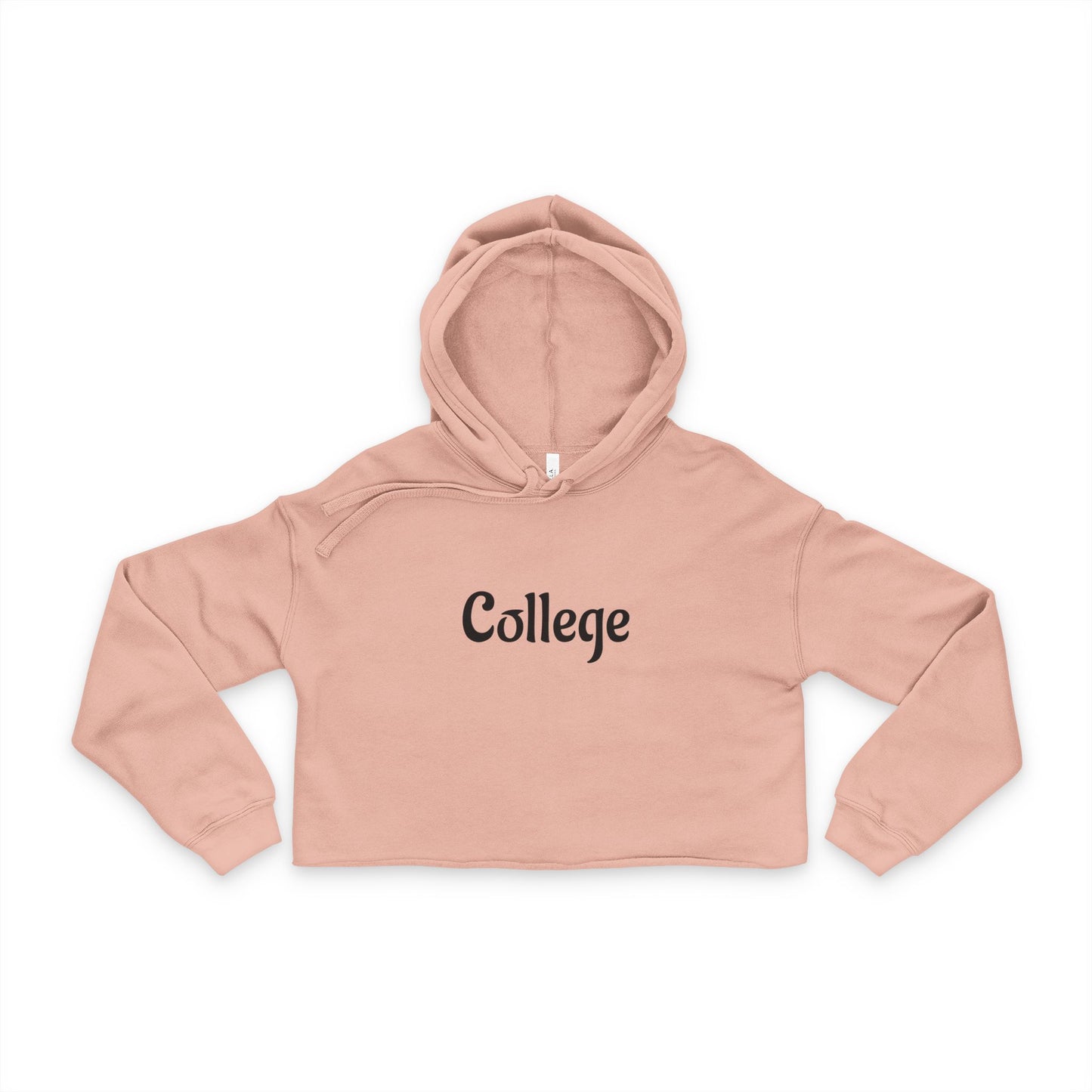 Cropped Hoodie for College Girls - Cozy, Stylish & Fun