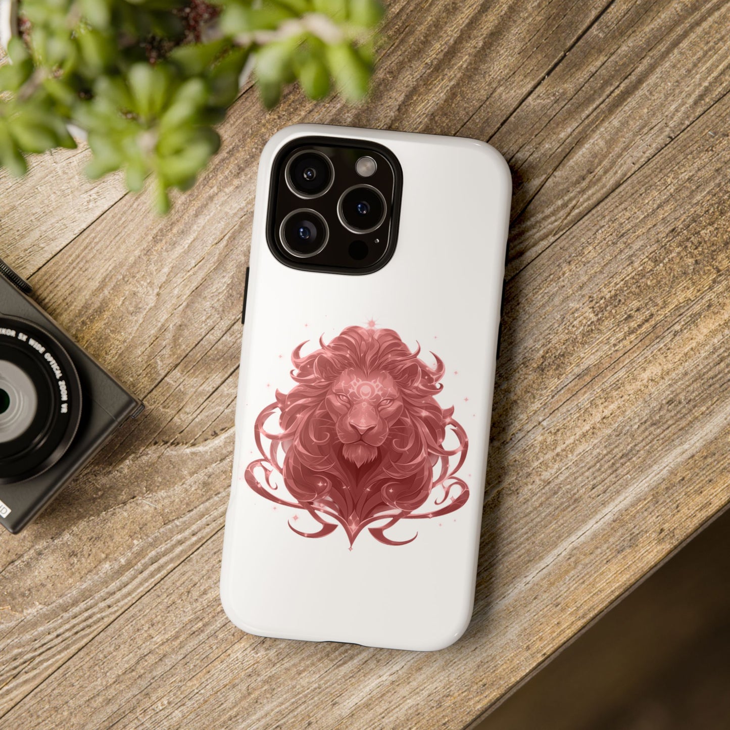 Lion Themed Phone Case, Tough Phone Case with Lion Design, Stylish Phone Cover for Animal Lovers, Unique Gift for Birthdays, Fierce [...]