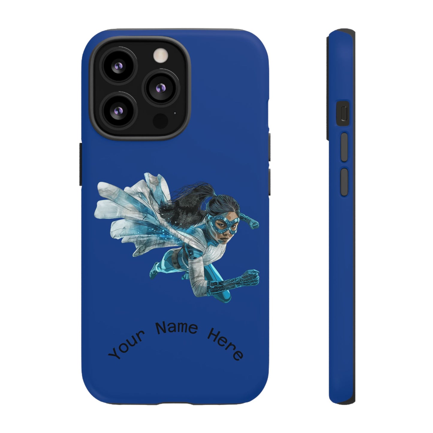Personalized Tough Phone Case, Custom Phone Cover, Unique Gift for Her, Birthday, Customizable, Stylish Tech Accessory