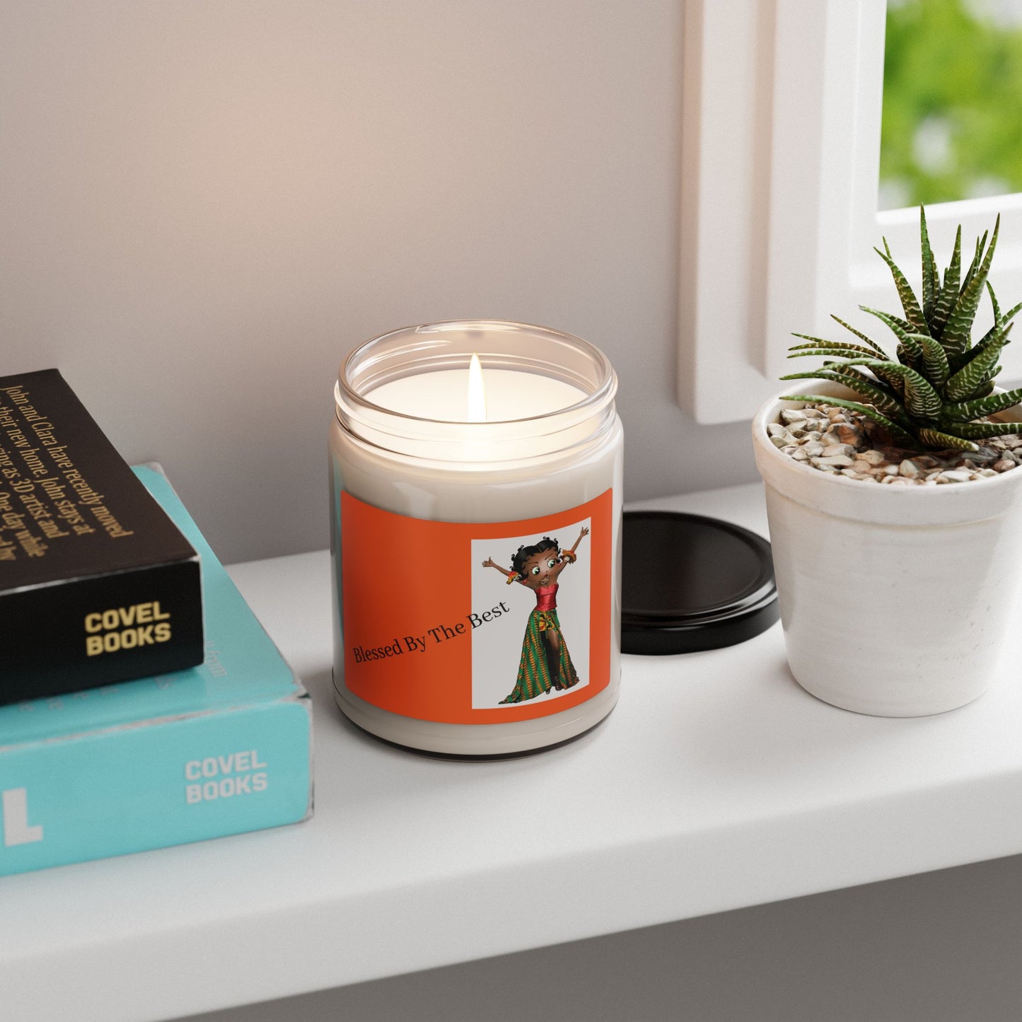 Blessed By The Best Scented Soy Candle - 9oz Inspirational Candle