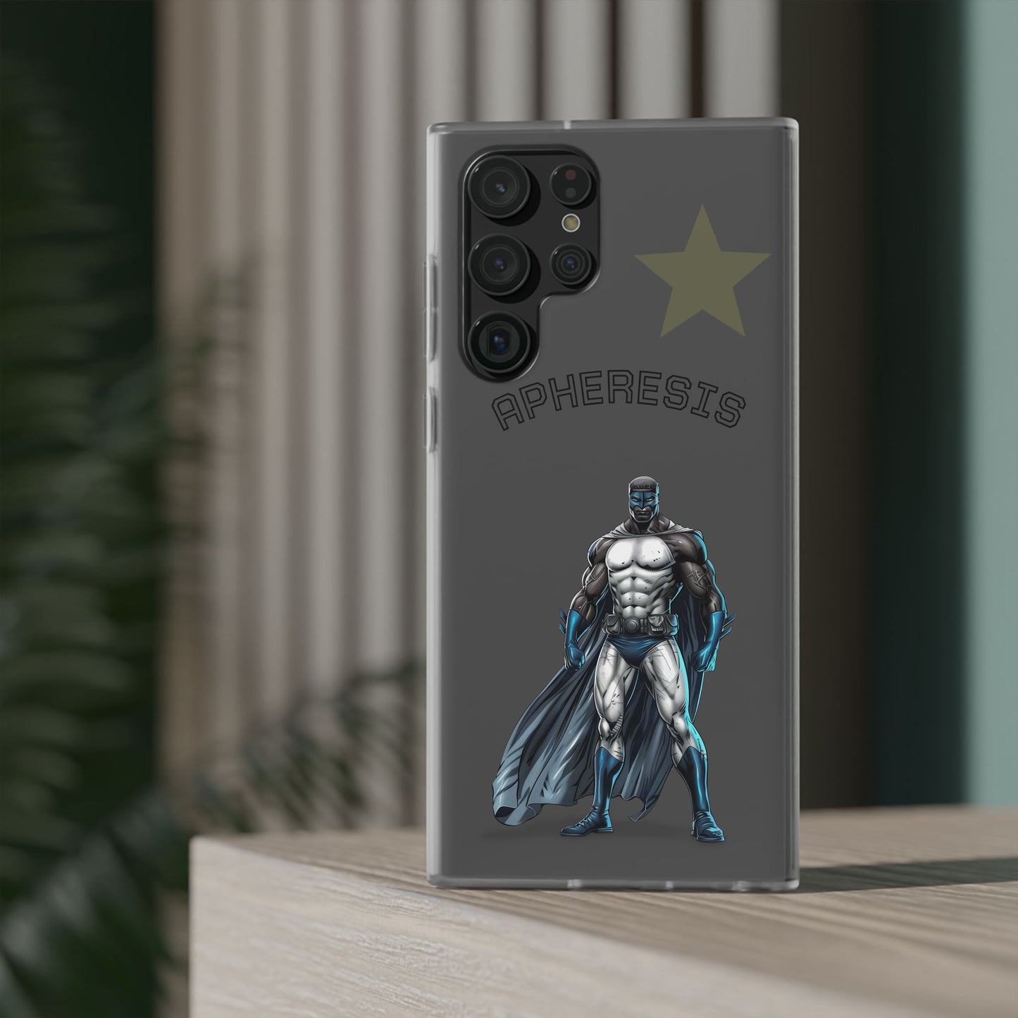 Superhero Flexi Cases - Custom Phone Cover, Comic Phone Case, Gifts for Her, Birthday Present, Unique Tech Accessory, APHERESIS Design