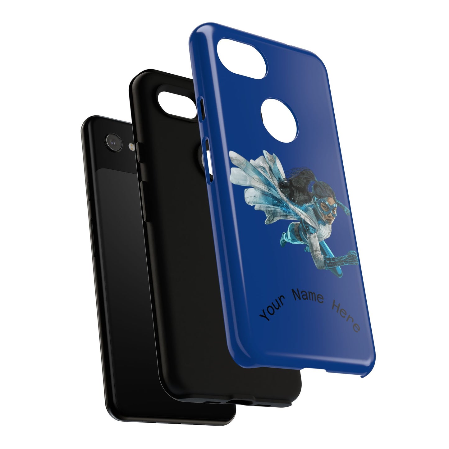 Personalized Tough Phone Case, Custom Phone Cover, Unique Gift for Her, Birthday, Customizable, Stylish Tech Accessory
