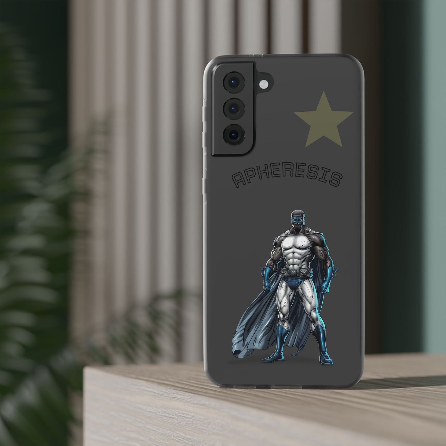Superhero Flexi Cases - Custom Phone Cover, Comic Phone Case, Gifts for Her, Birthday Present, Unique Tech Accessory, APHERESIS Design