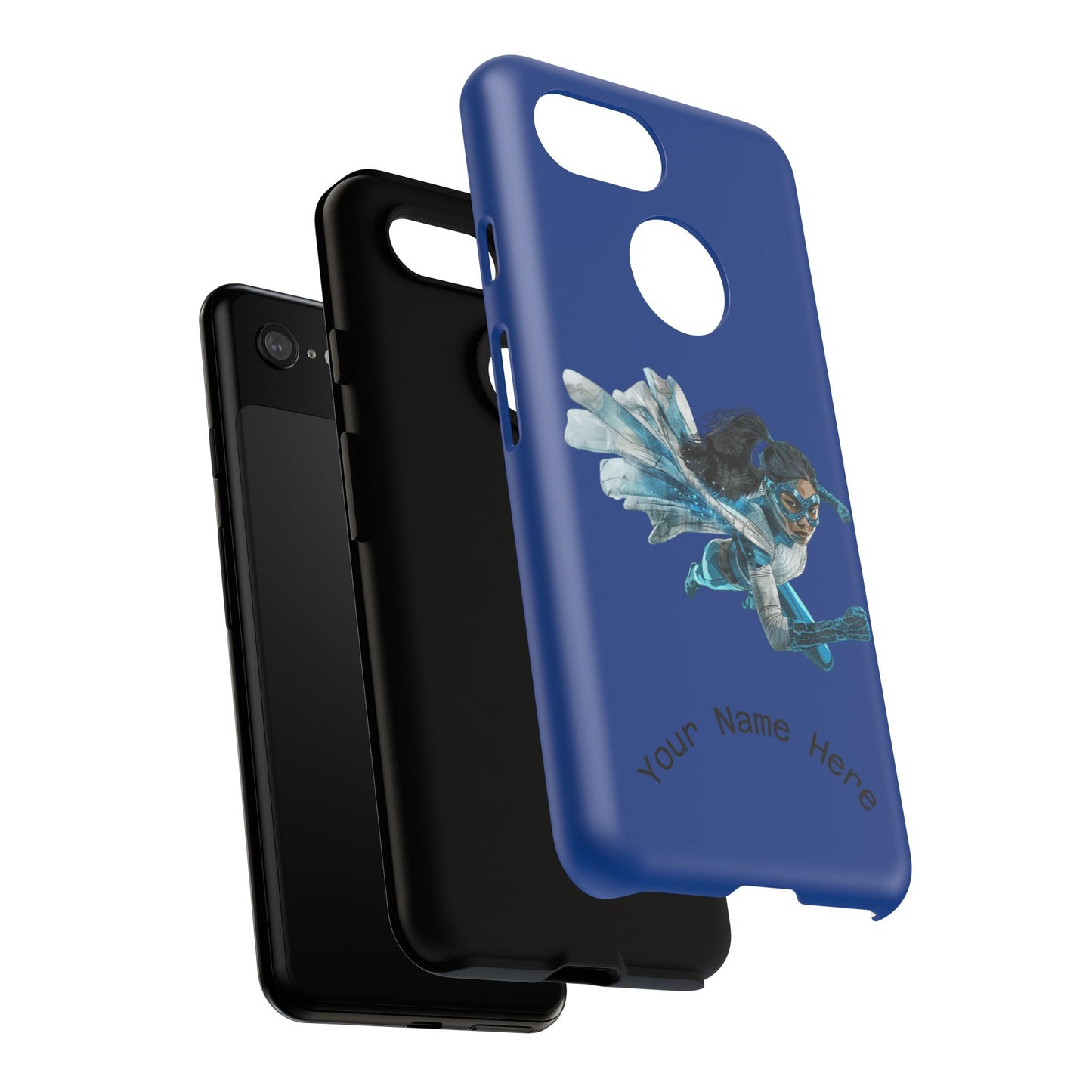 Personalized Tough Phone Case, Custom Phone Cover, Unique Gift for Her, Birthday, Customizable, Stylish Tech Accessory