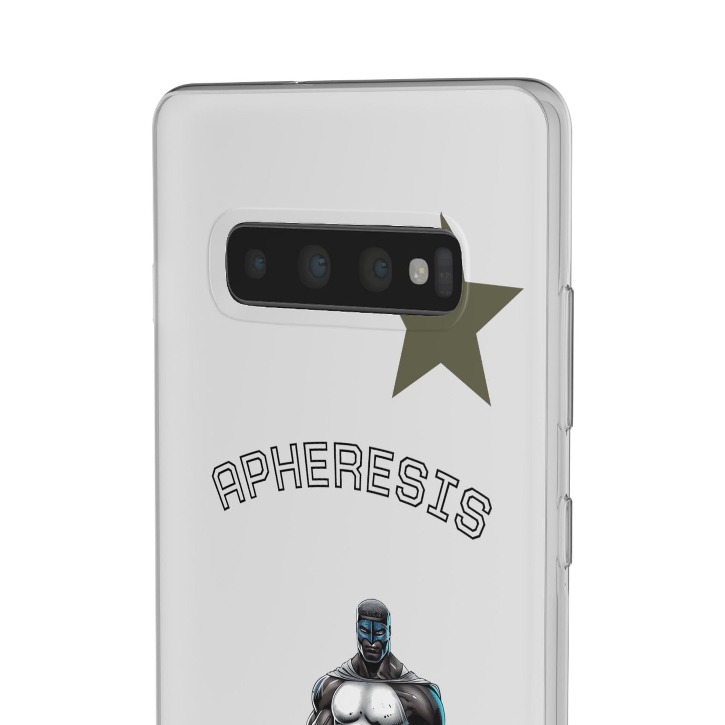 Superhero Flexi Cases - Custom Phone Cover, Comic Phone Case, Gifts for Her, Birthday Present, Unique Tech Accessory, APHERESIS Design